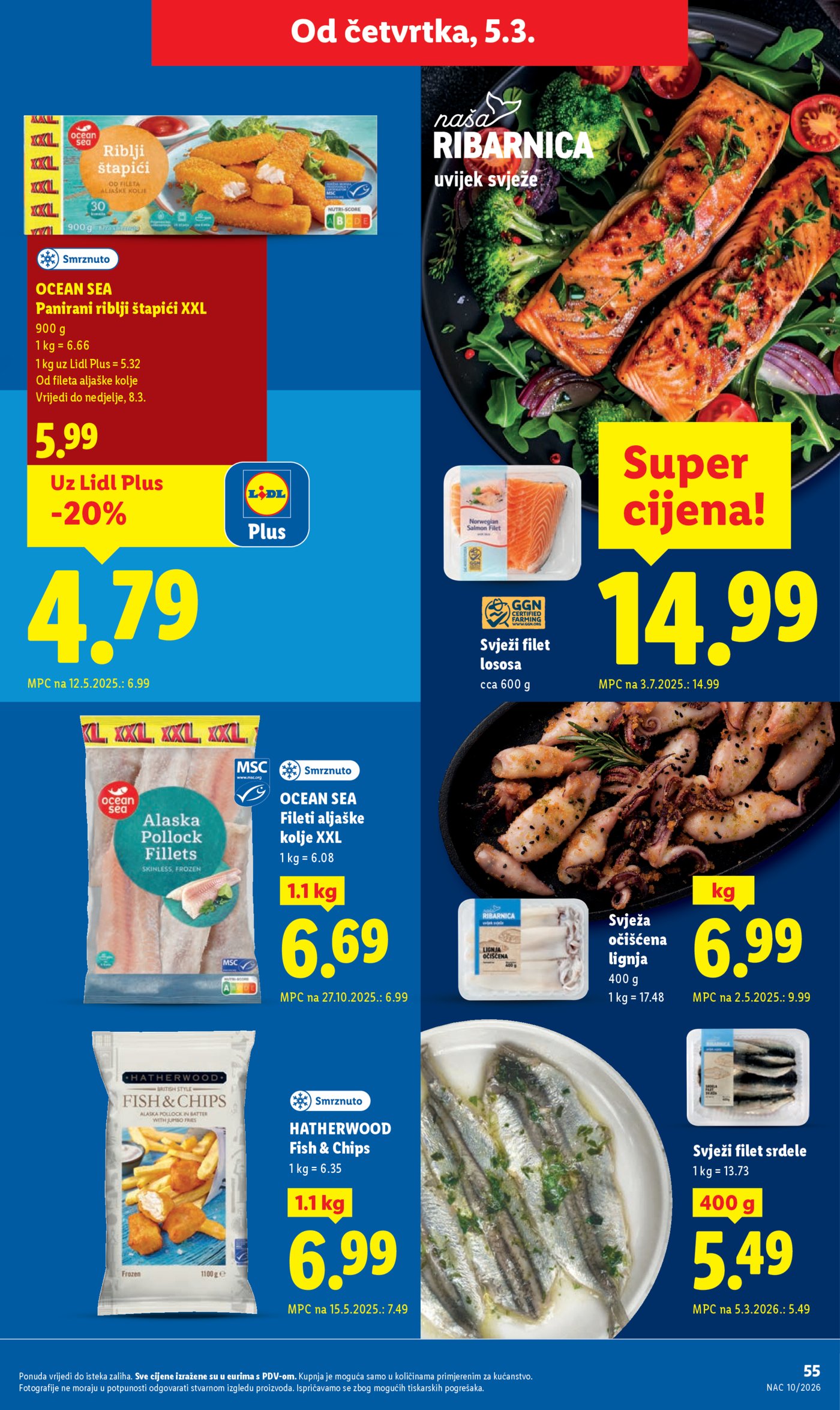 Lidl Super ponuda od ponedjeljka 02.03.-08.03.2026.