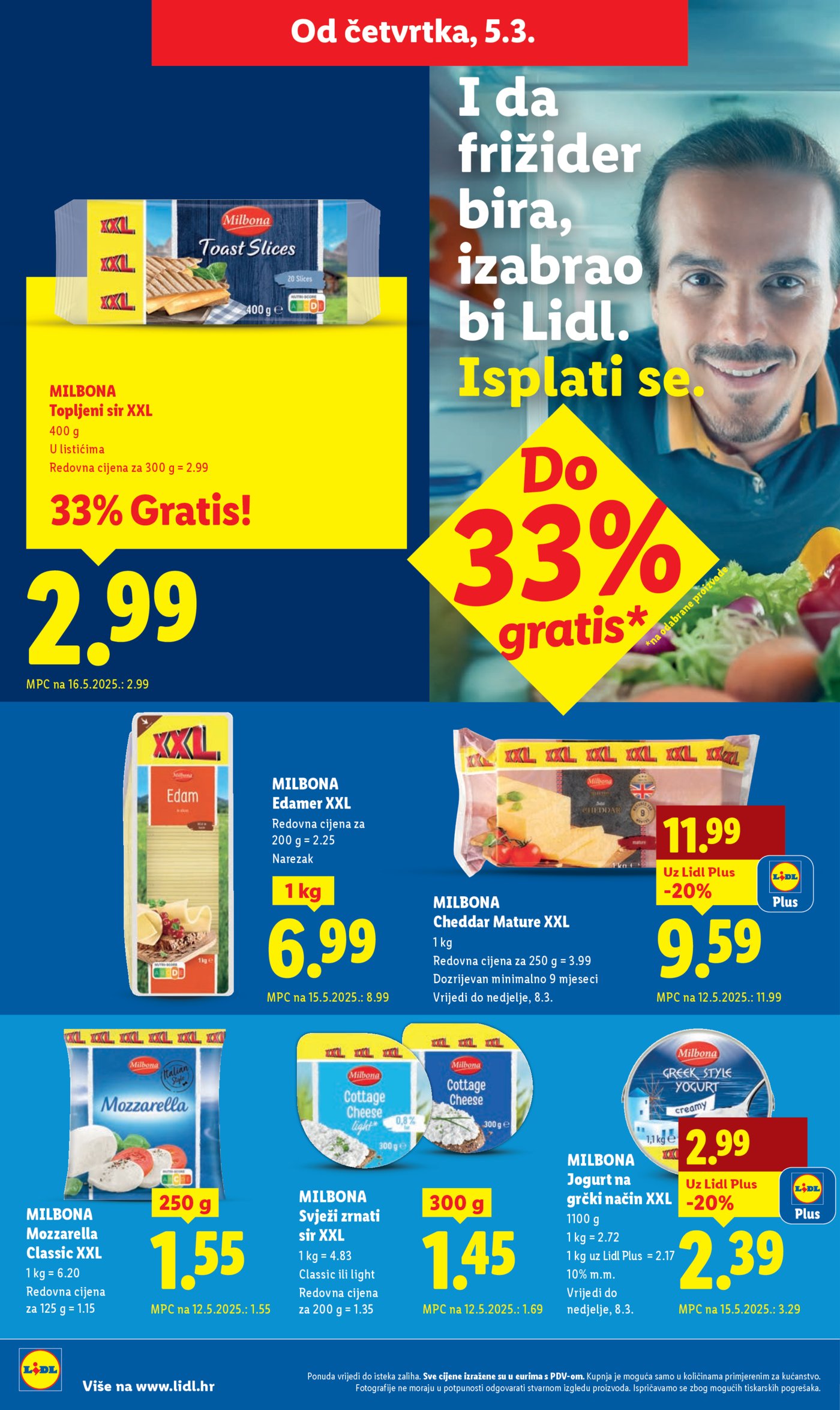Lidl Super ponuda od ponedjeljka 02.03.-08.03.2026.