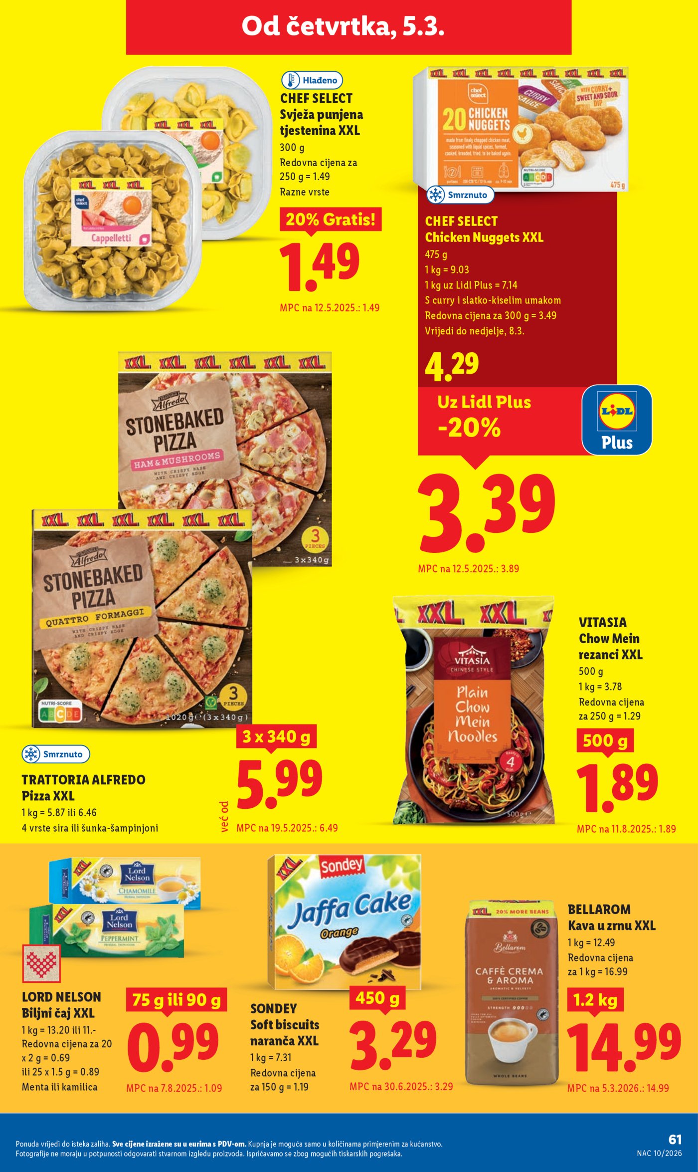 Lidl Super ponuda od ponedjeljka 02.03.-08.03.2026.
