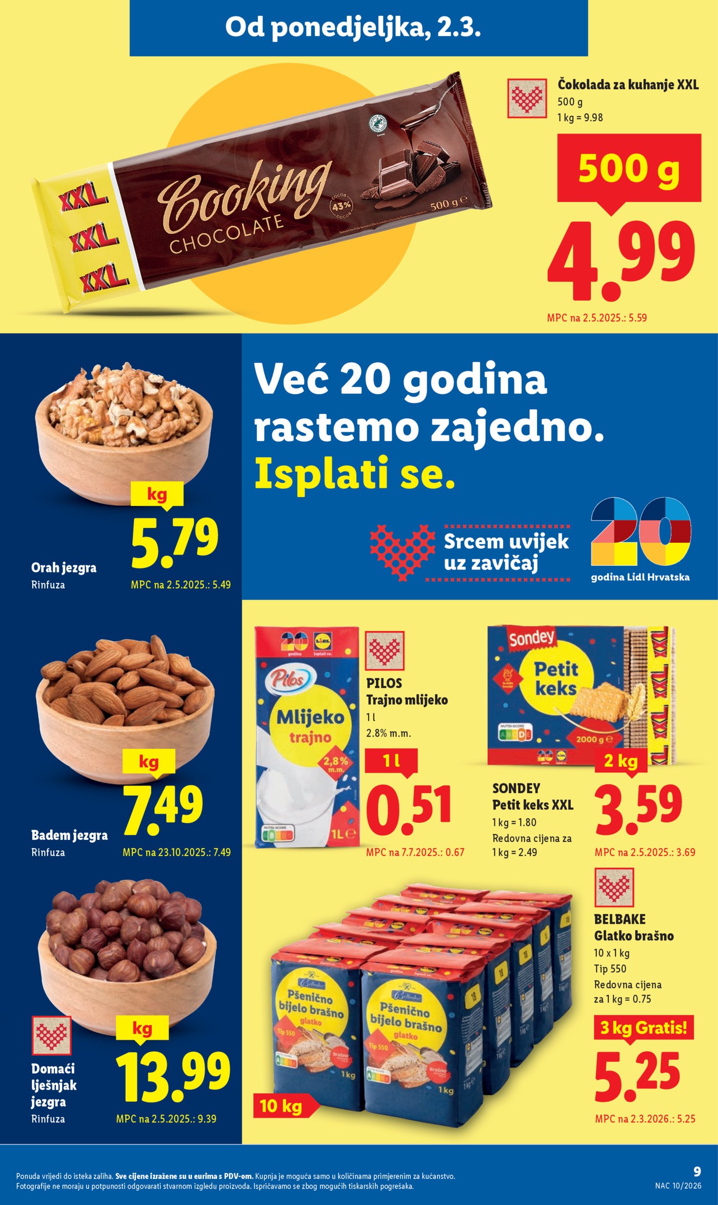 Lidl Super ponuda od ponedjeljka 02.03.-08.03.2026.