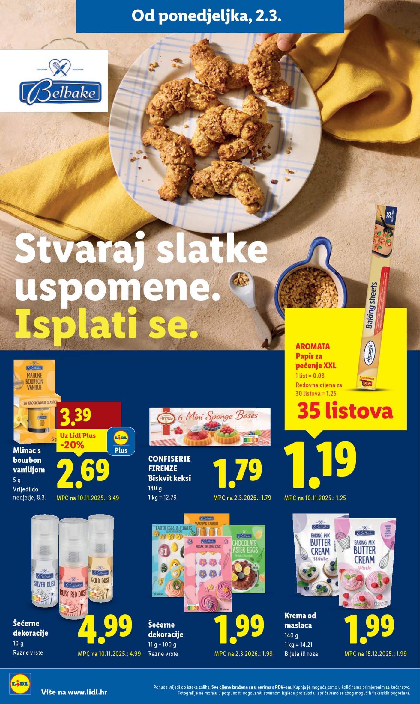 Lidl Super ponuda od ponedjeljka 02.03.-08.03.2026.