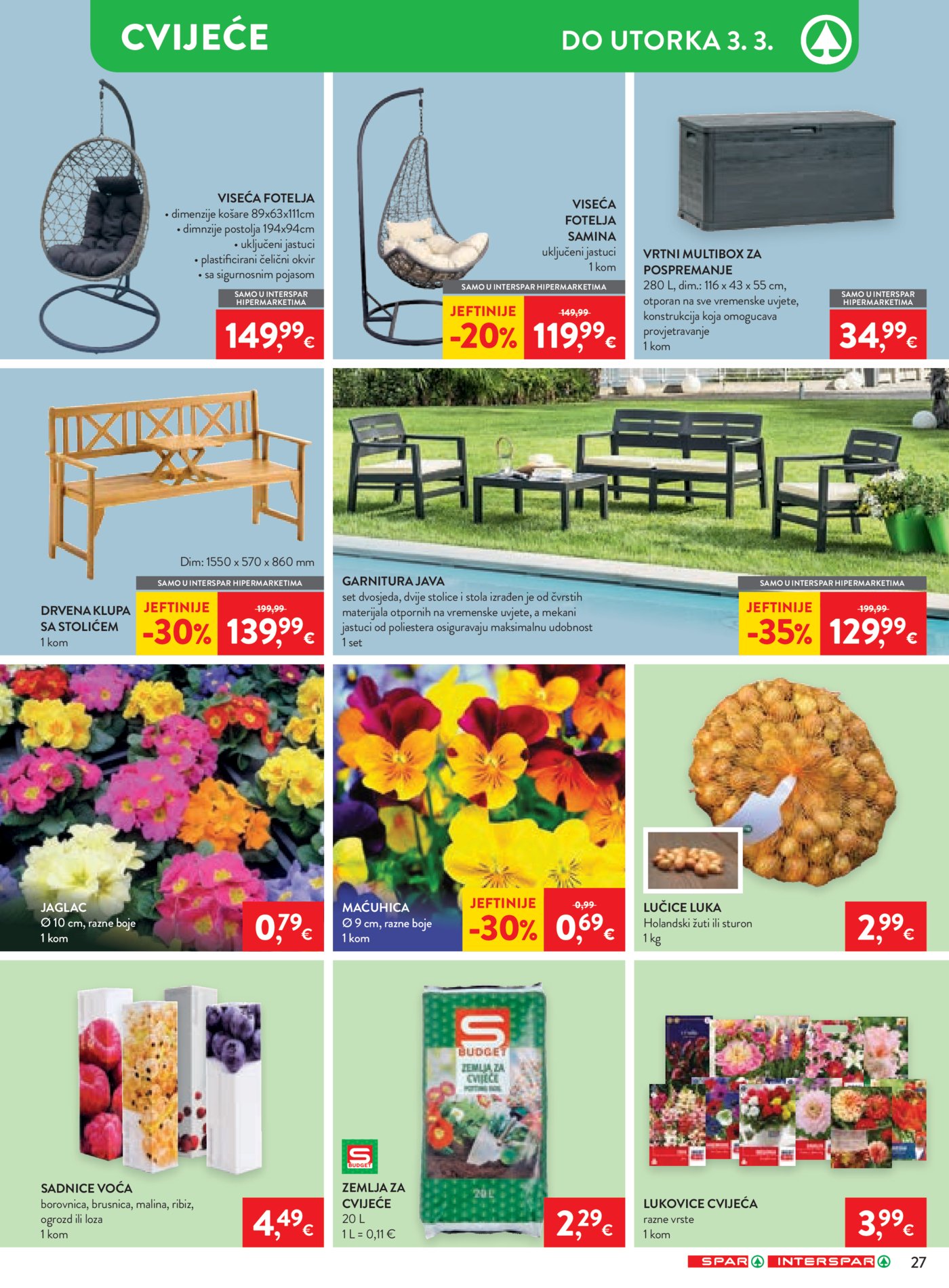 SPAR INTERSPAR katalog Neprehrana 25.02 - 03.03.2026.