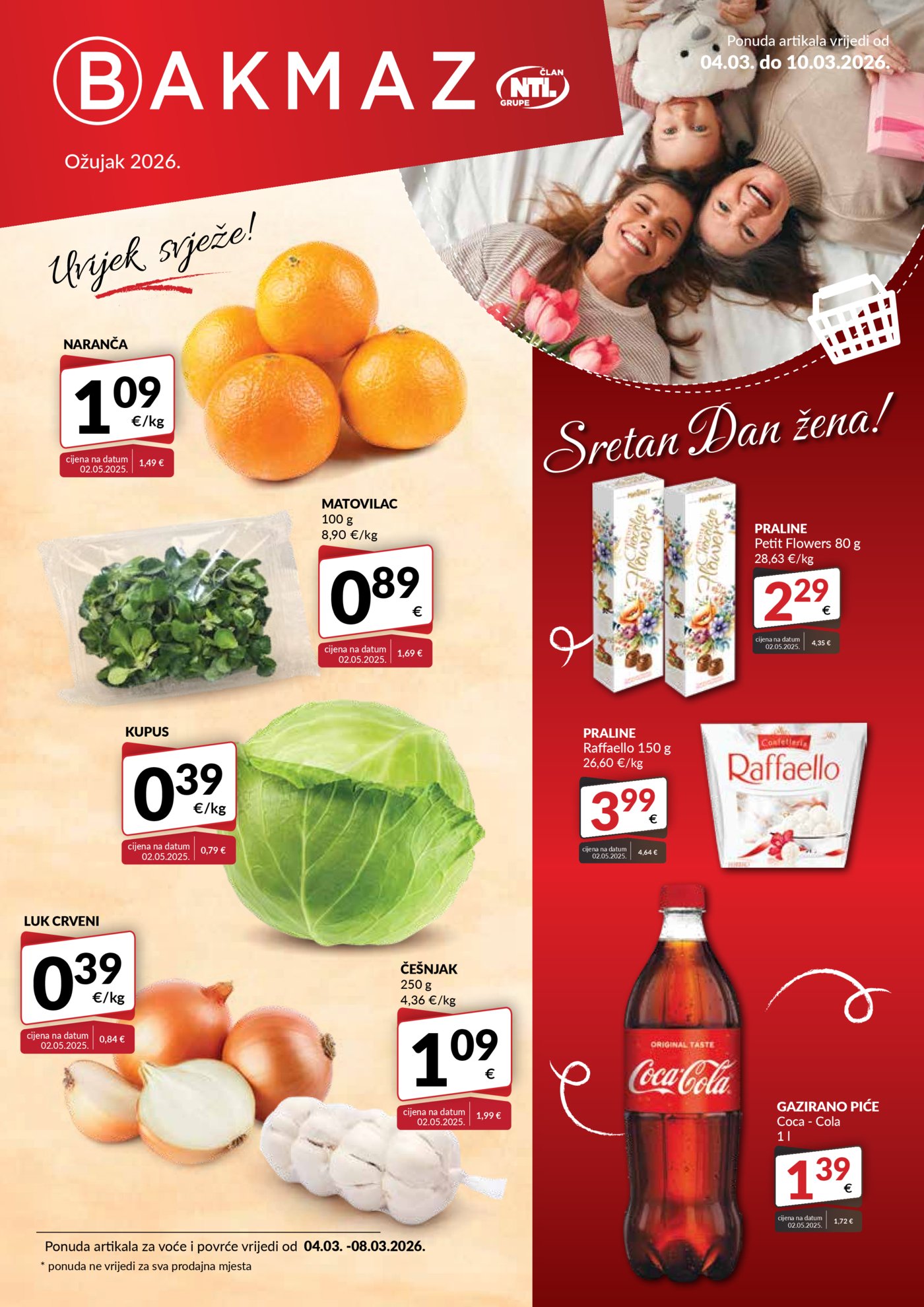 Bakmaz katalog Akcija 04.03. - 10.03.2026.