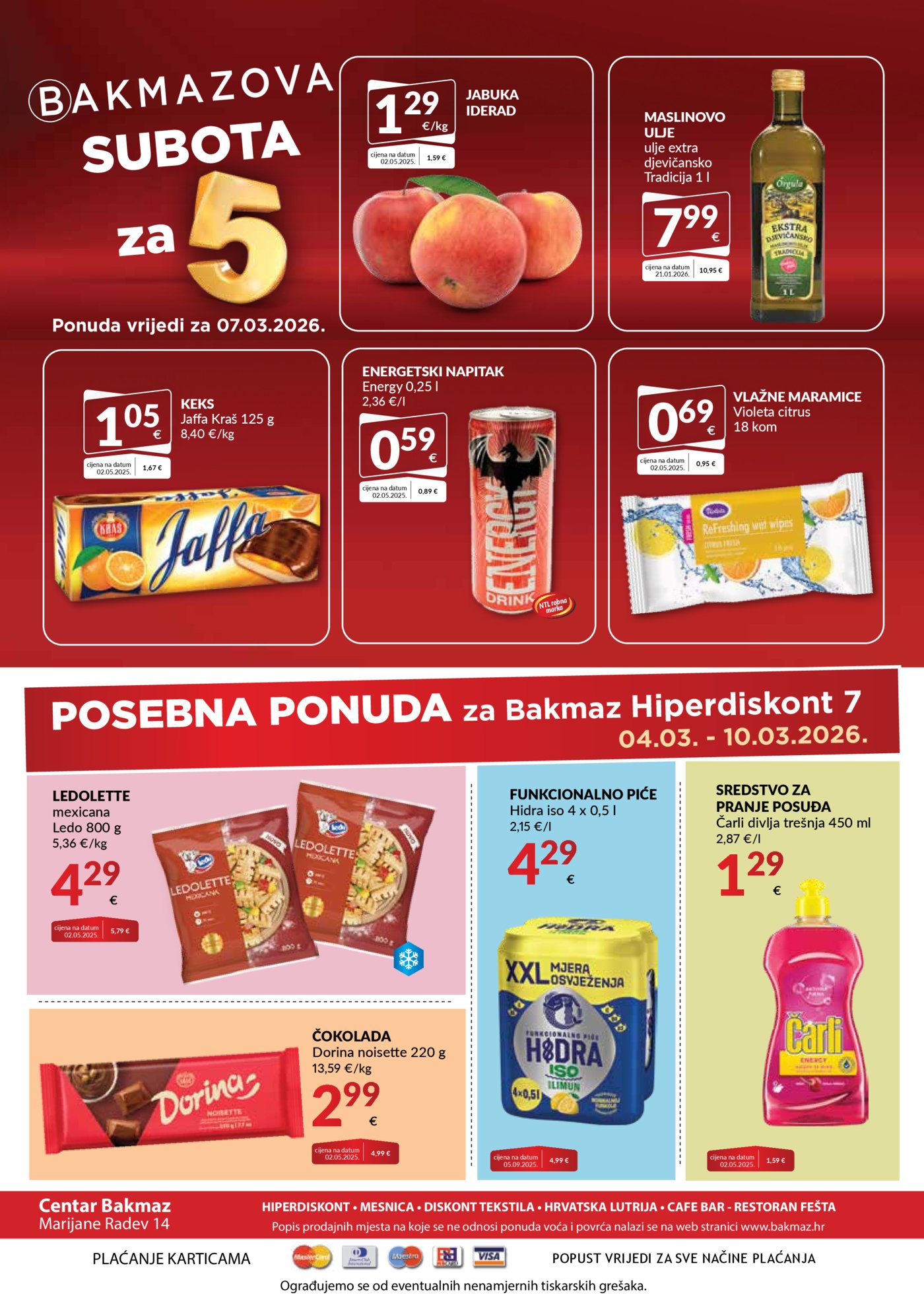 Bakmaz katalog Akcija 04.03. - 10.03.2026.