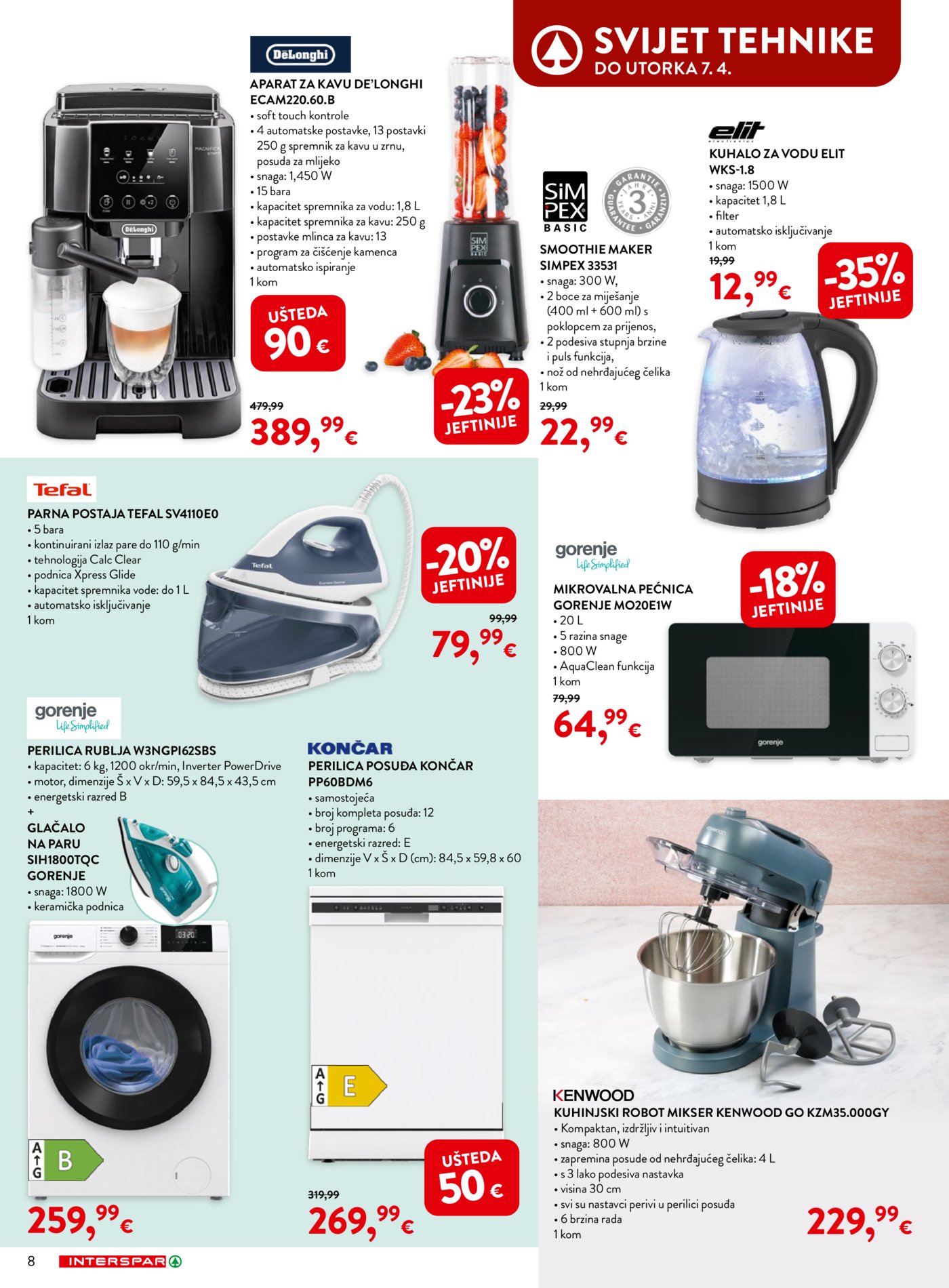 INTERSPAR katalog Kućanstvo 04.03. - 07.04.2026.