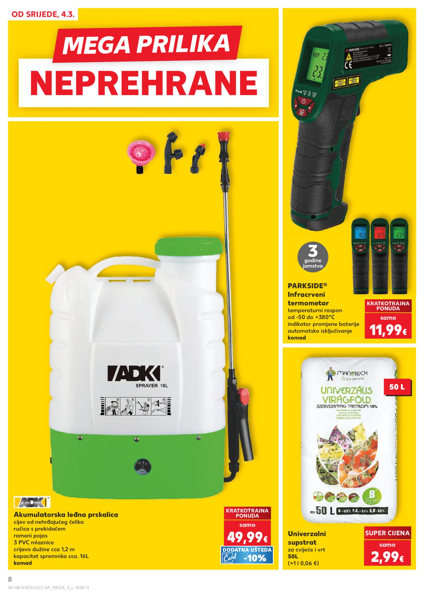 Kaufland katalog Neprehrambenih proizvoda 04.03. - 10.03.2026.