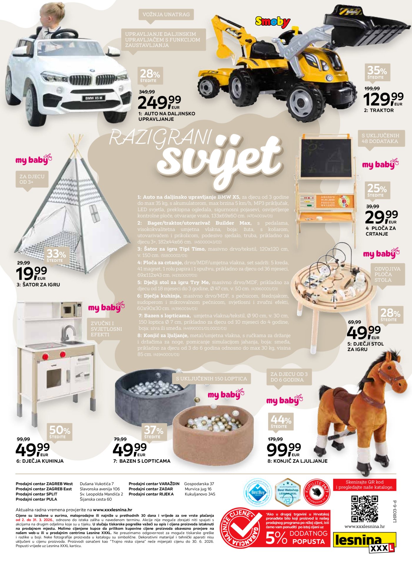 Lesnina katalog Slatki počeci 02.03. - 31.03.