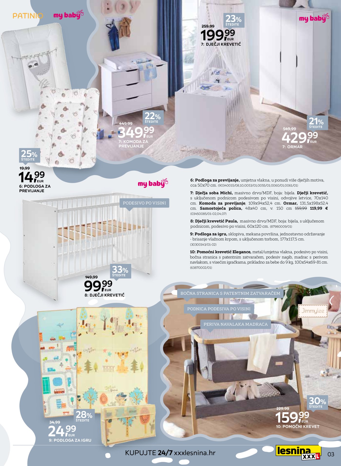 Lesnina katalog Slatki počeci 02.03. - 31.03.