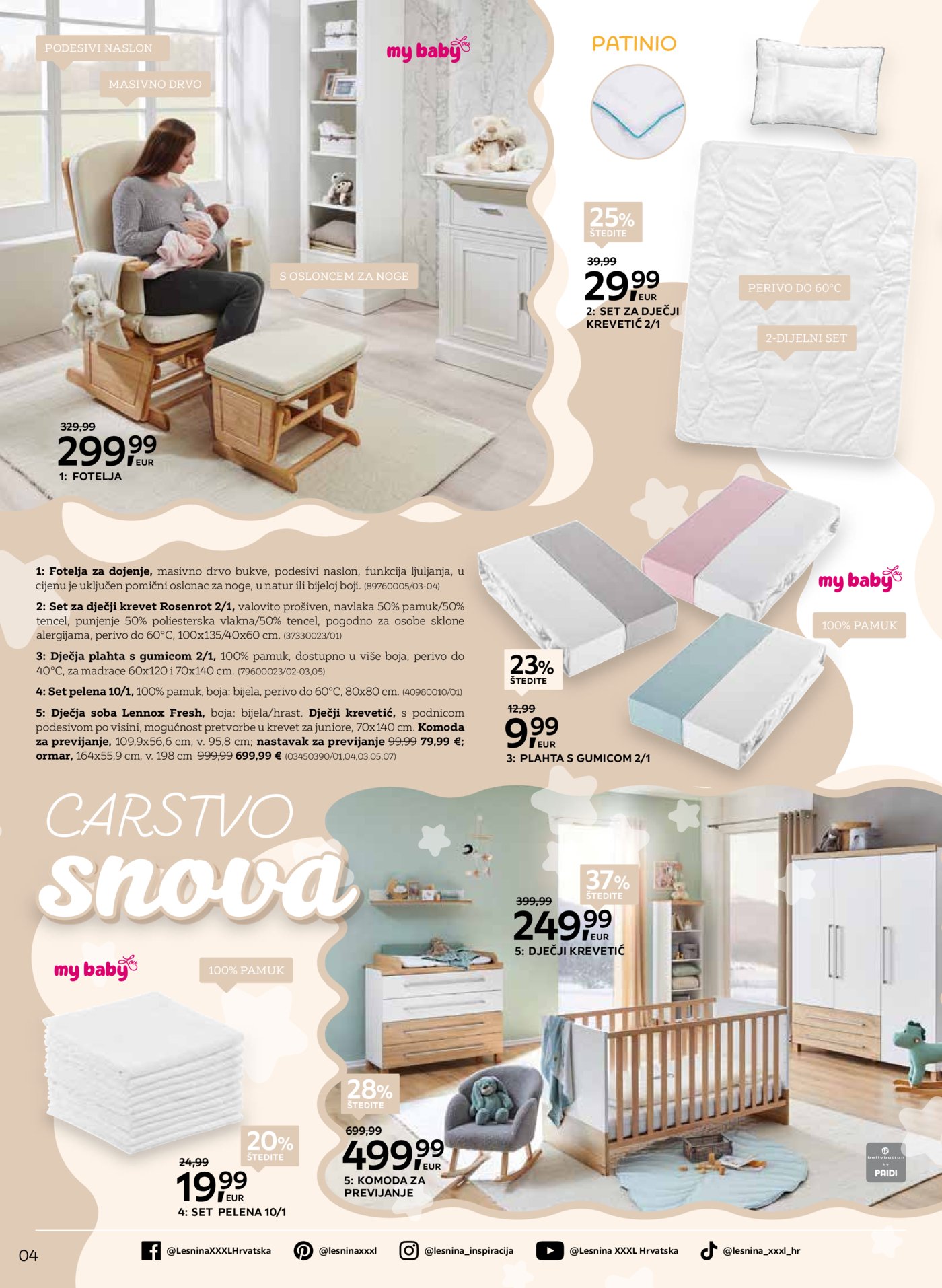 Lesnina katalog Slatki počeci 02.03. - 31.03.