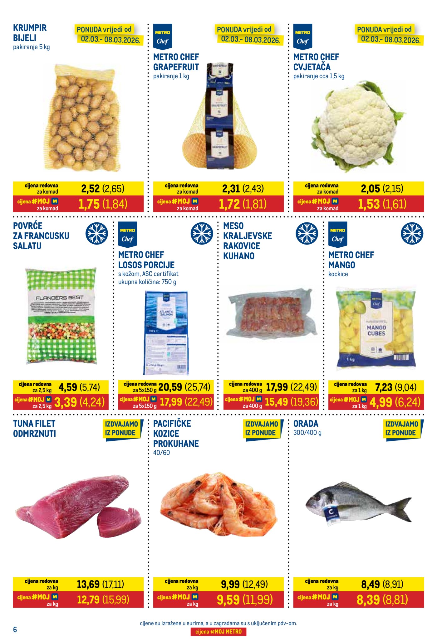 Metro katalog Prehrana i neprehrana 02.03. - 15.03.2026.