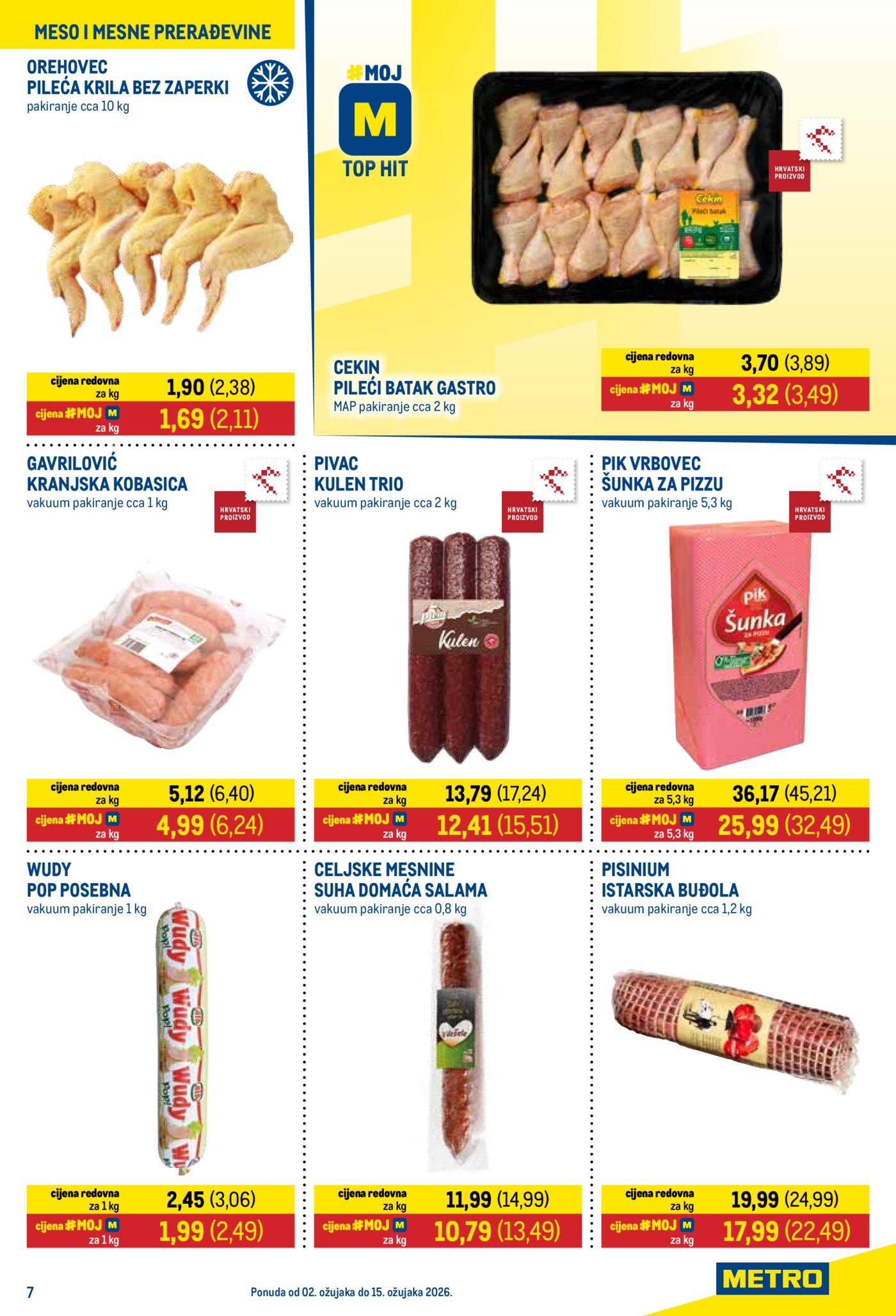 Metro katalog Prehrana i neprehrana 02.03. - 15.03.2026.