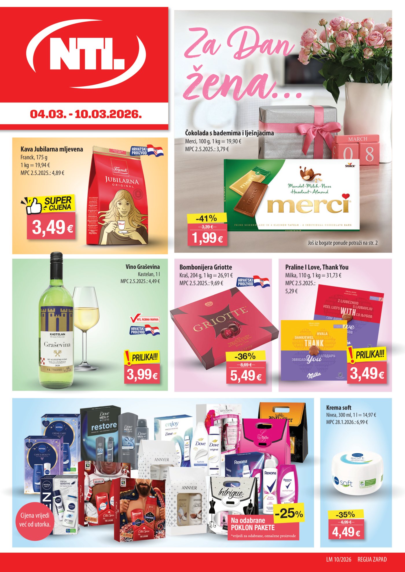 NTL katalog Akcija 04.03. - 10.03.2026. Zapad