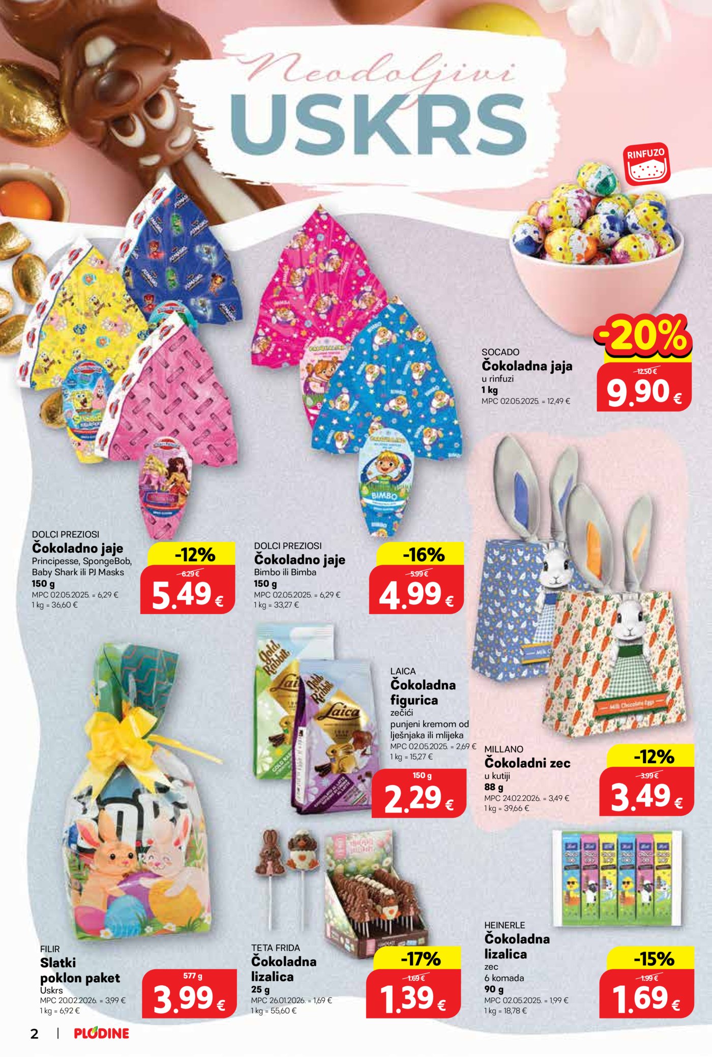 Plodine katalog Akcija 04.03. - 10.03.2026.