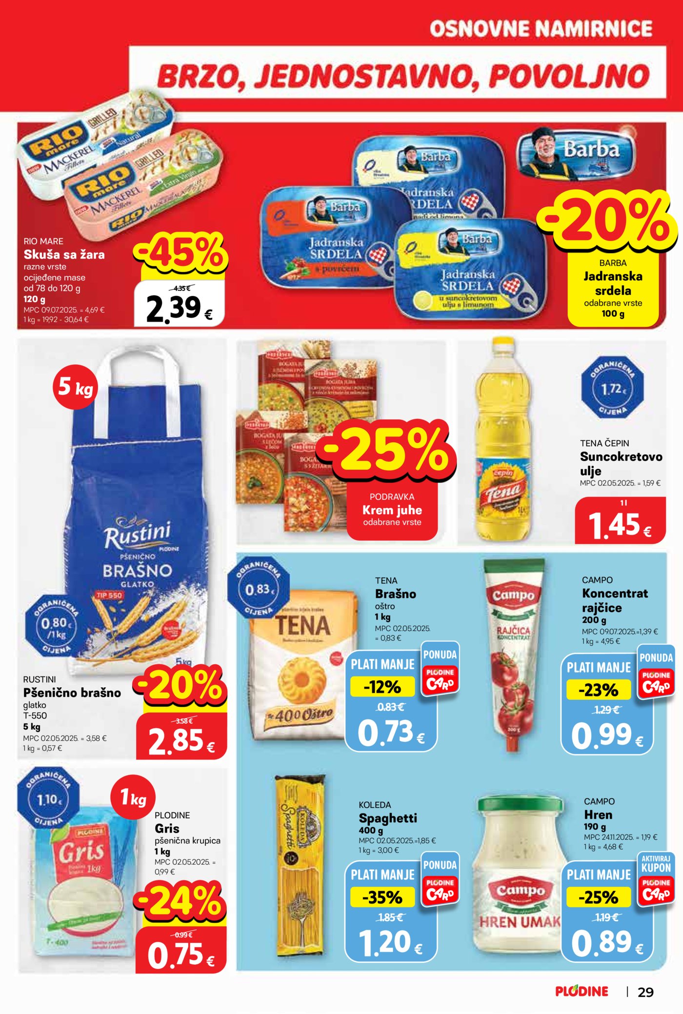 Plodine katalog Akcija 04.03. - 10.03.2026.