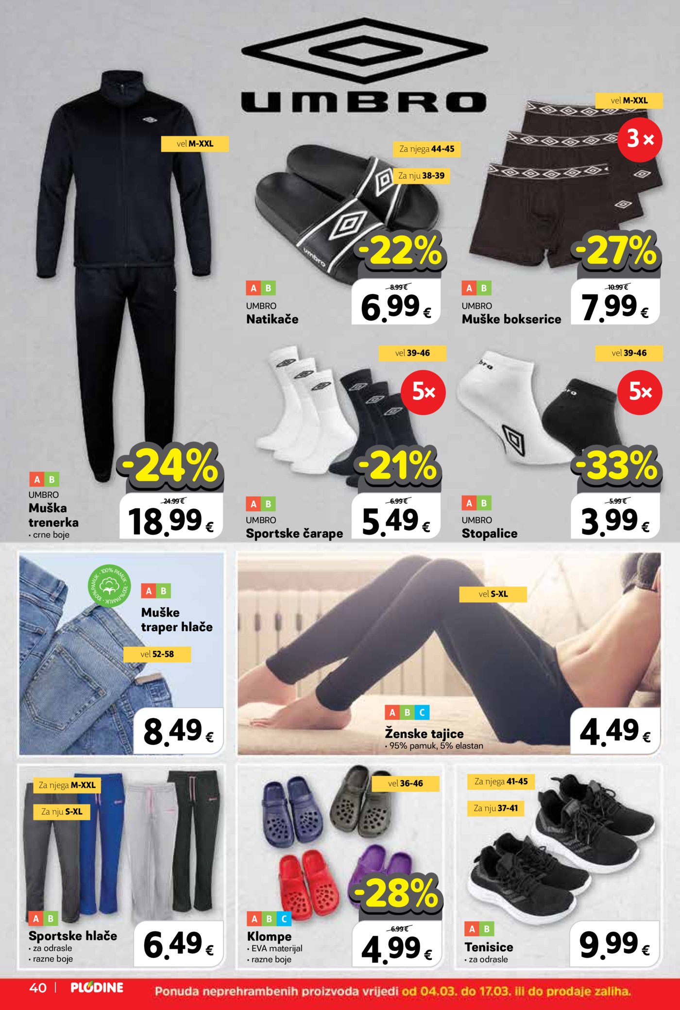 Plodine katalog Akcija 04.03. - 10.03.2026.