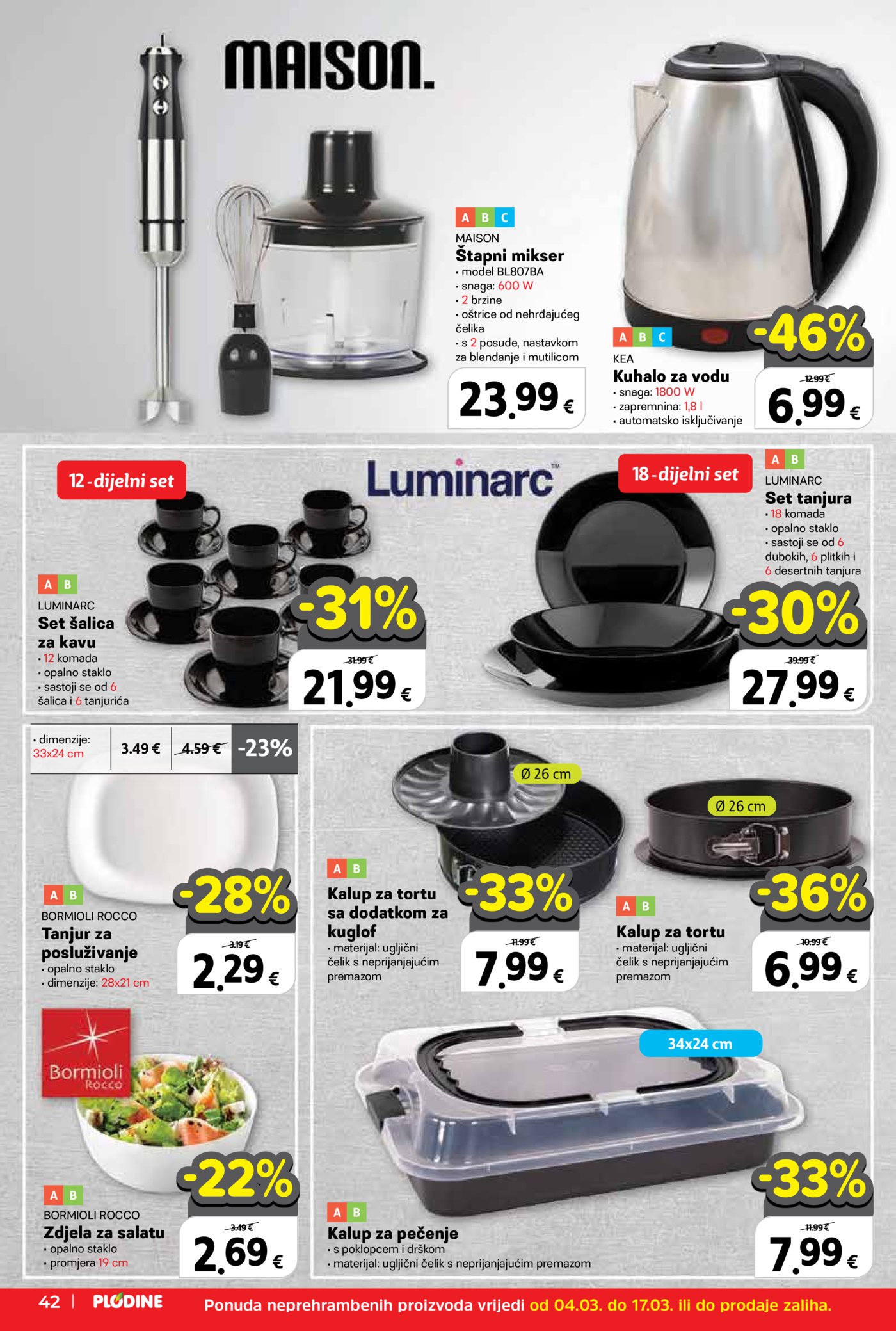 Plodine katalog Akcija 04.03. - 10.03.2026.