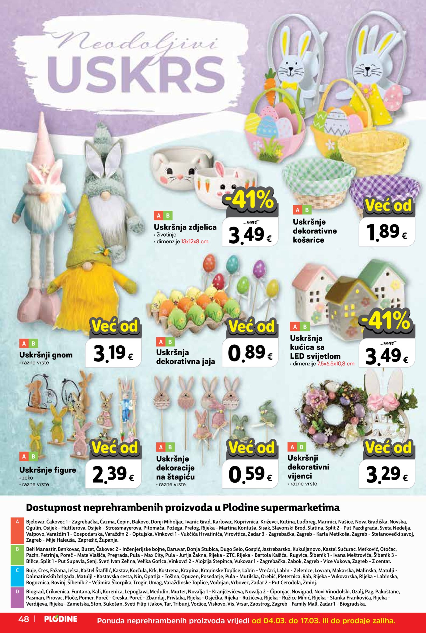 Plodine katalog Akcija 04.03. - 10.03.2026.