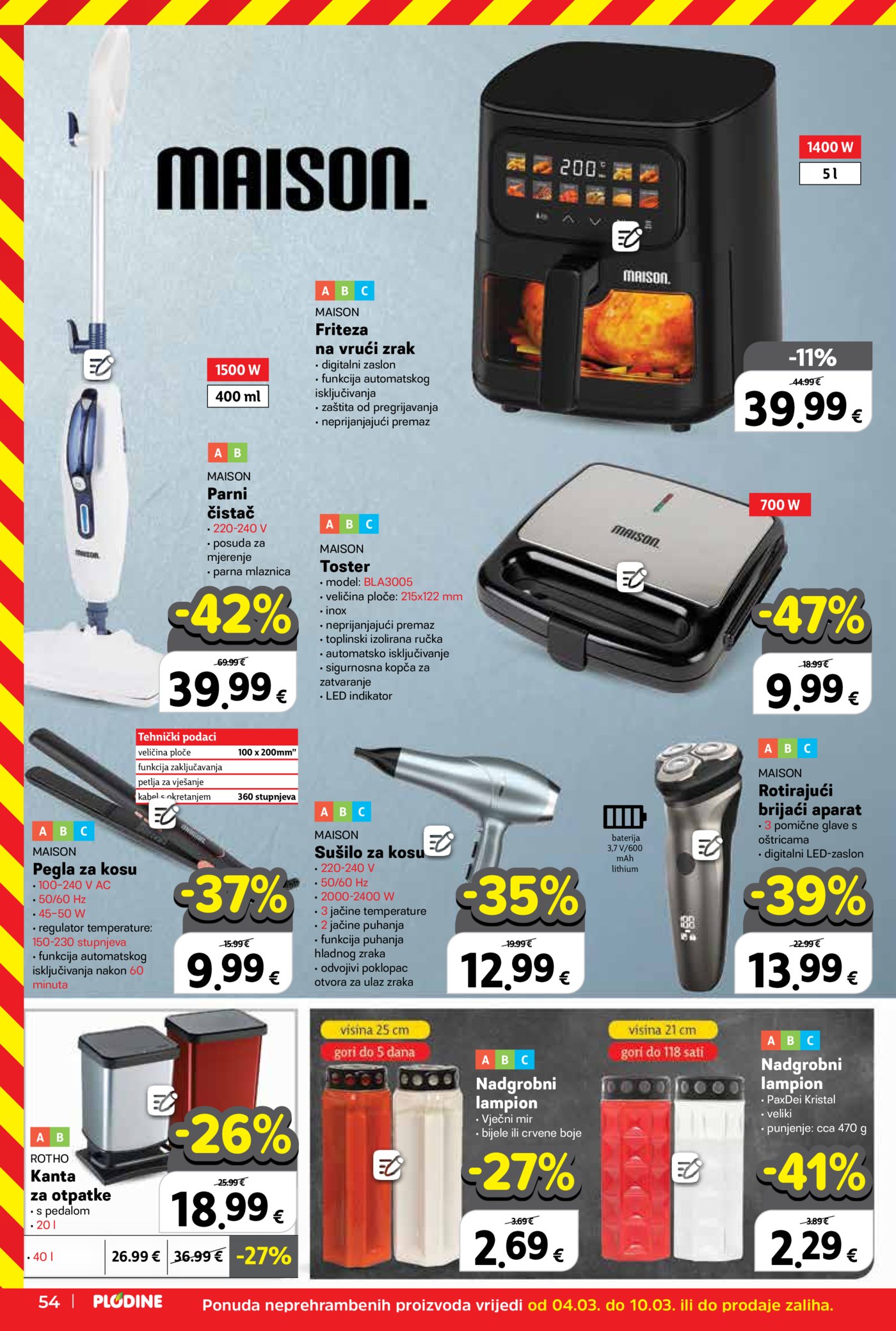 Plodine katalog Akcija 04.03. - 10.03.2026.