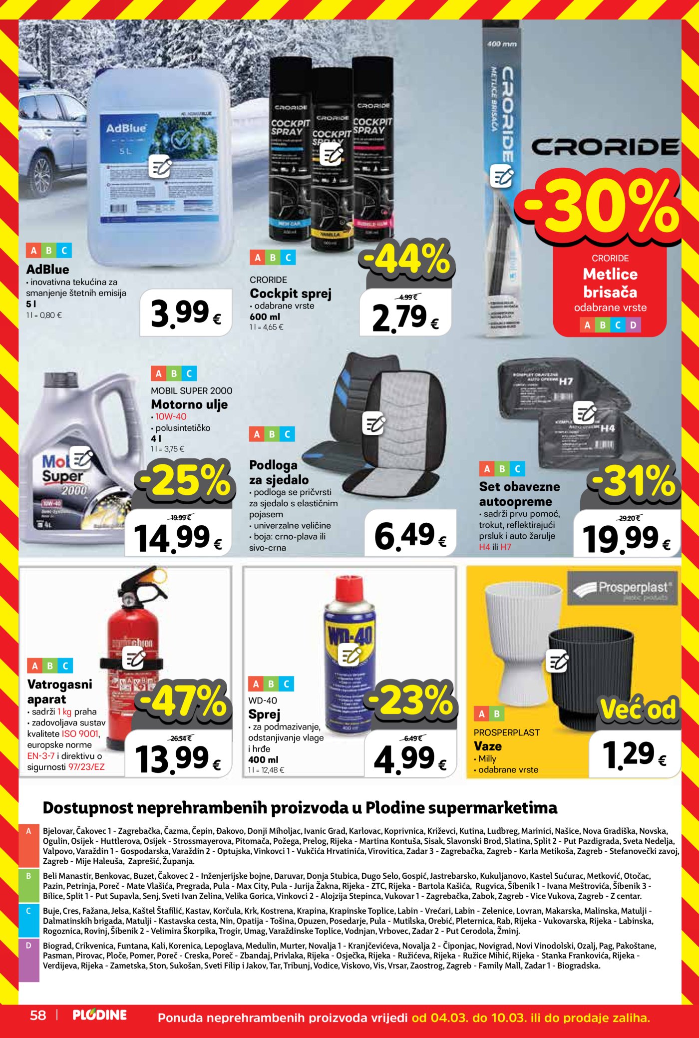 Plodine katalog Akcija 04.03. - 10.03.2026.