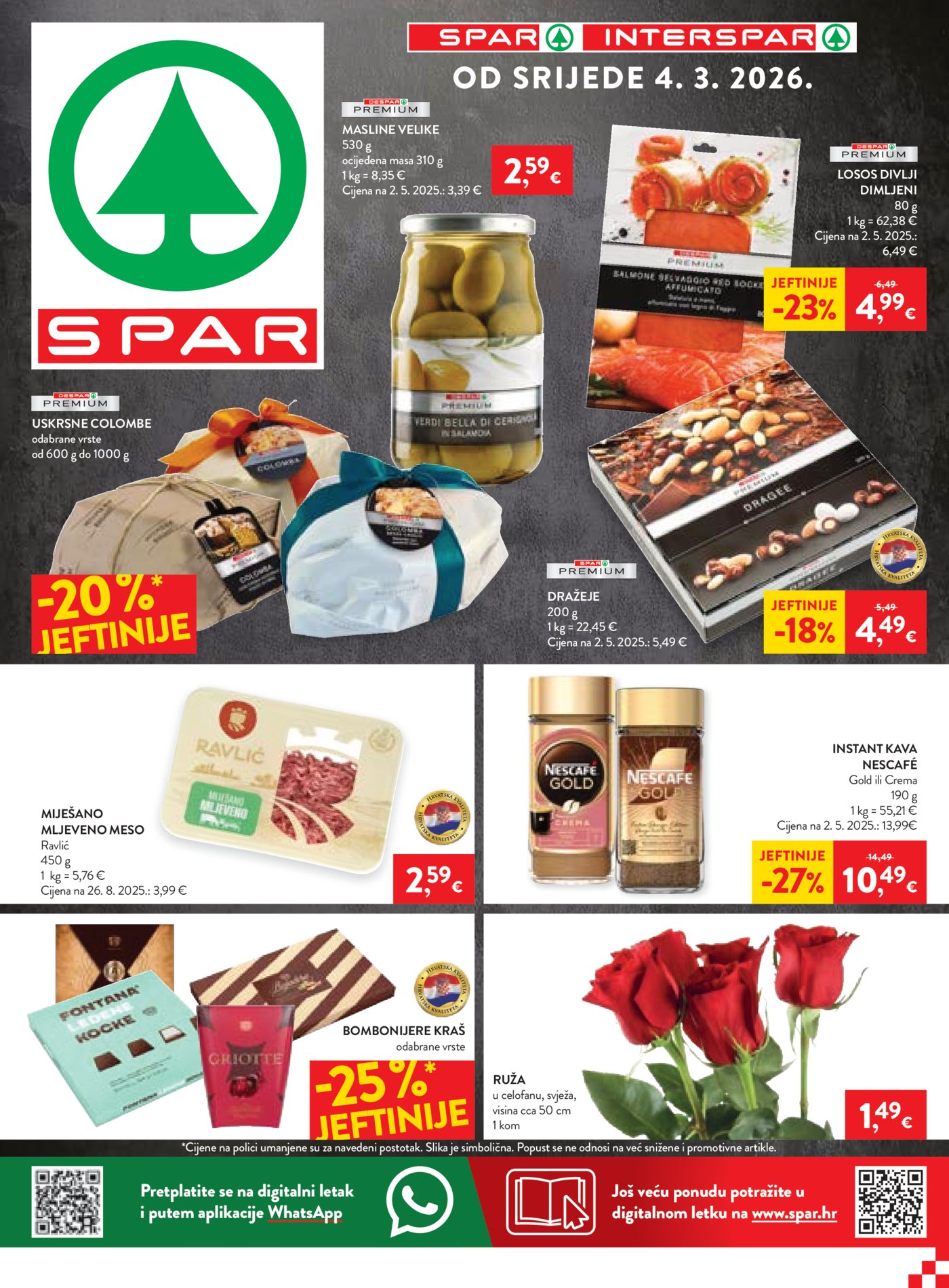 SPAR INTERSPAR katalog Akcija 04.03. - 10.03.2026.