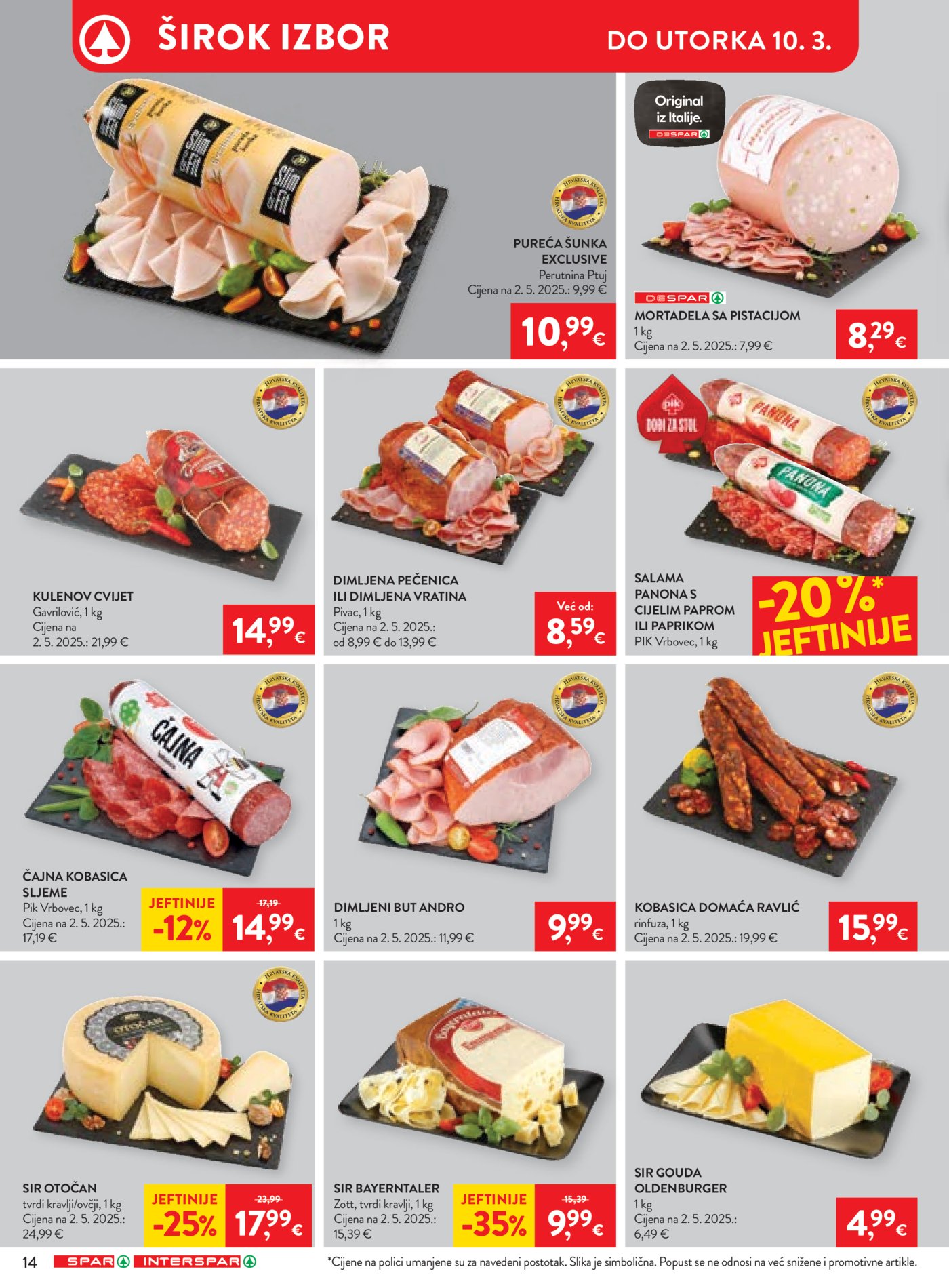 SPAR INTERSPAR katalog Akcija 04.03. - 10.03.2026.