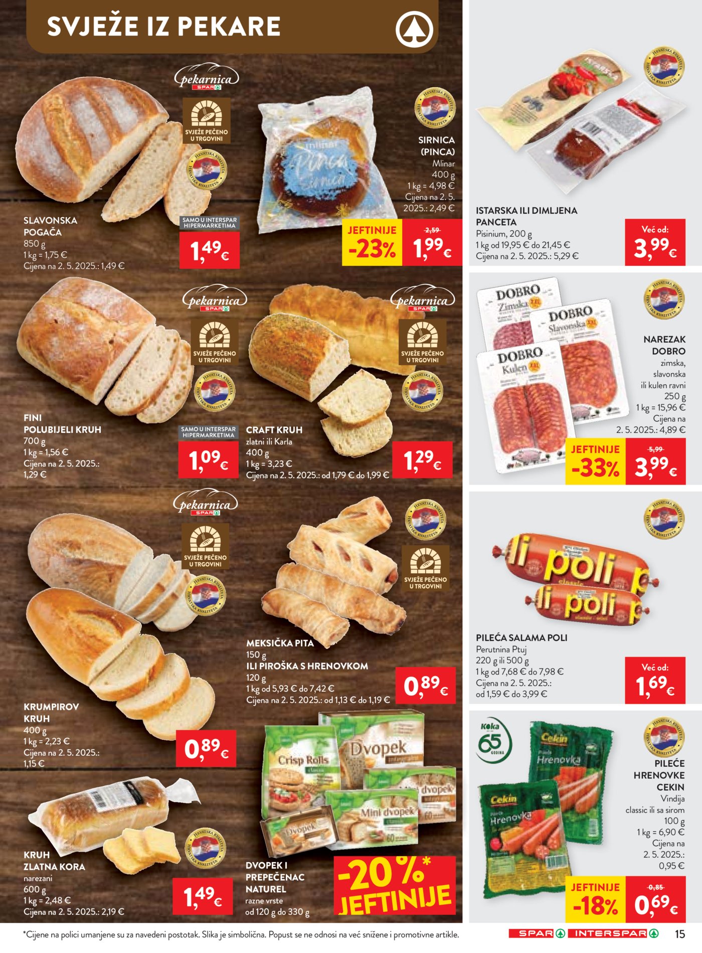 SPAR INTERSPAR katalog Akcija 04.03. - 10.03.2026.