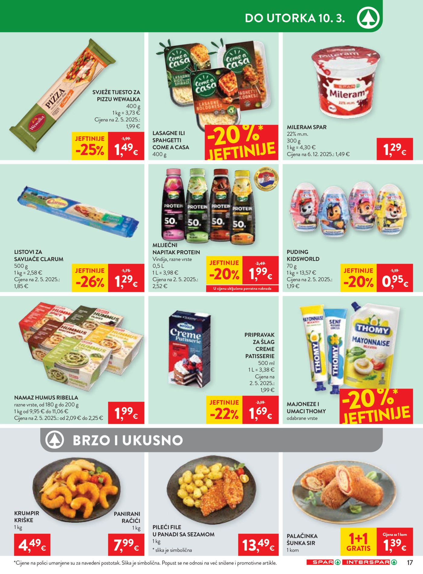 SPAR INTERSPAR katalog Akcija 04.03. - 10.03.2026.