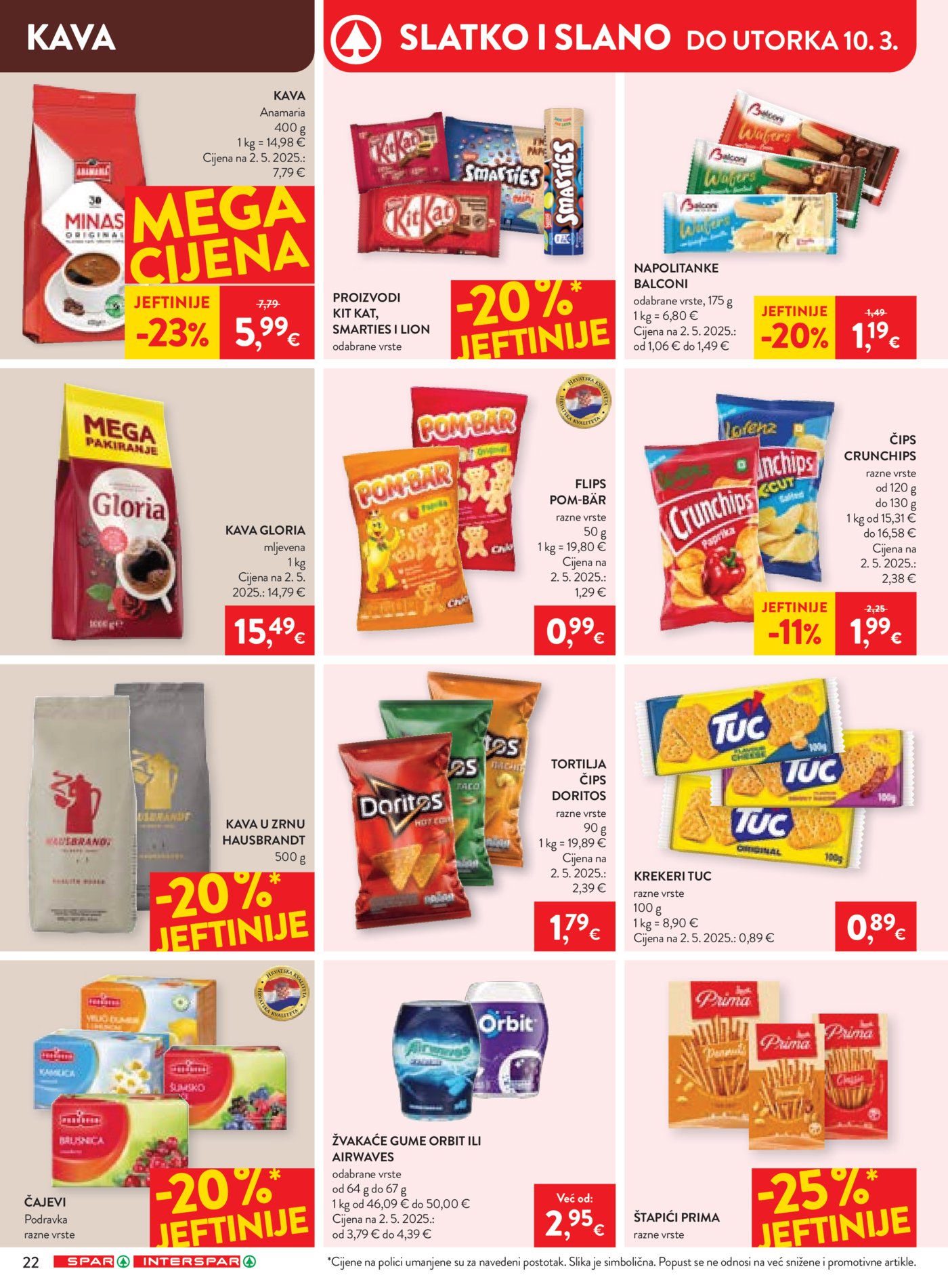 SPAR INTERSPAR katalog Akcija 04.03. - 10.03.2026.