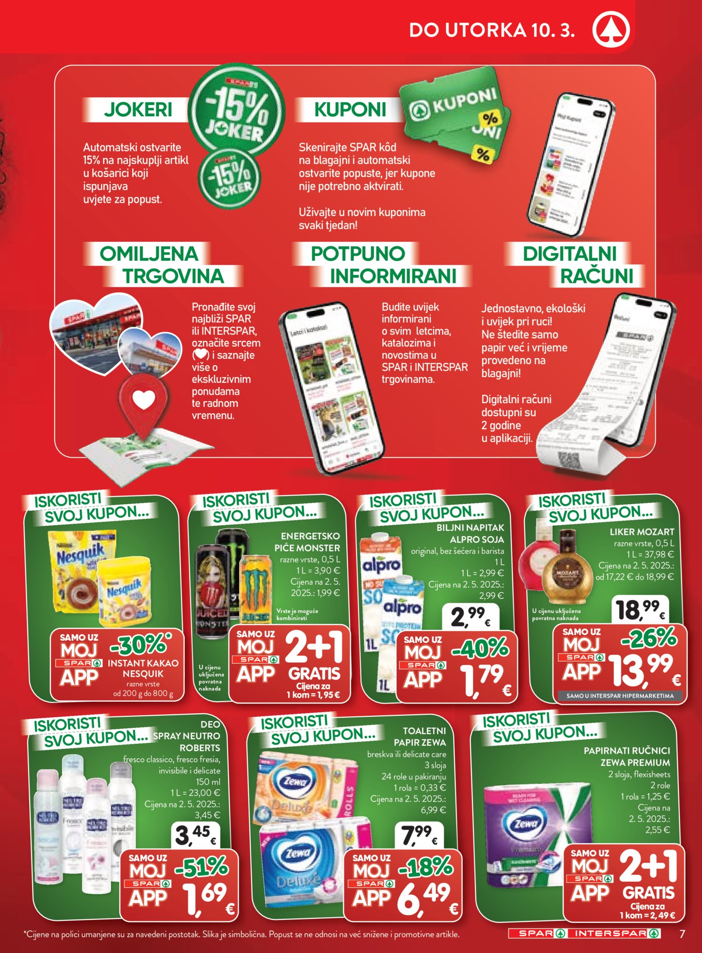 SPAR INTERSPAR katalog Akcija 04.03. - 10.03.2026.