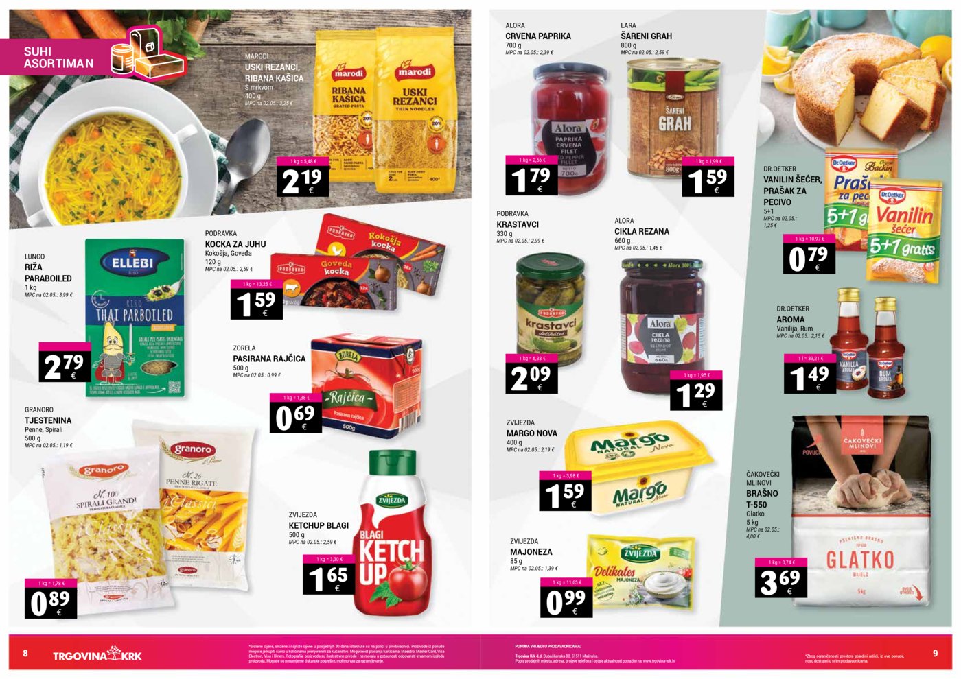 Trgovina Krk katalog Akcija 02.03. - 15.03.2026.