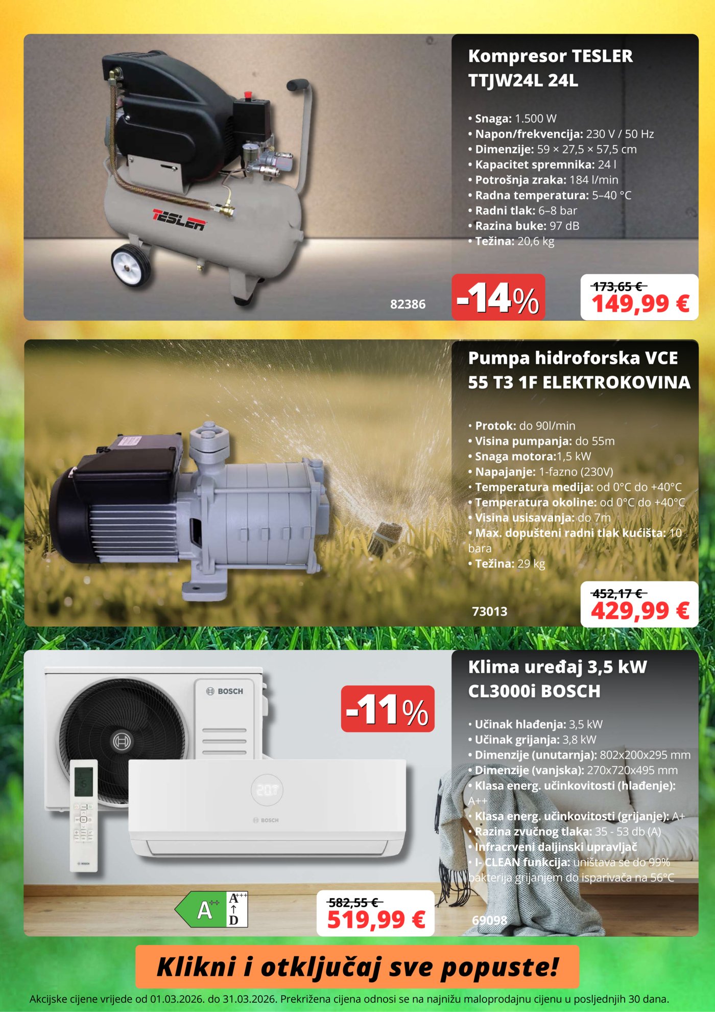 EL-TE Trgovina Katalog Ožujak 01.03.-31.03.2026.