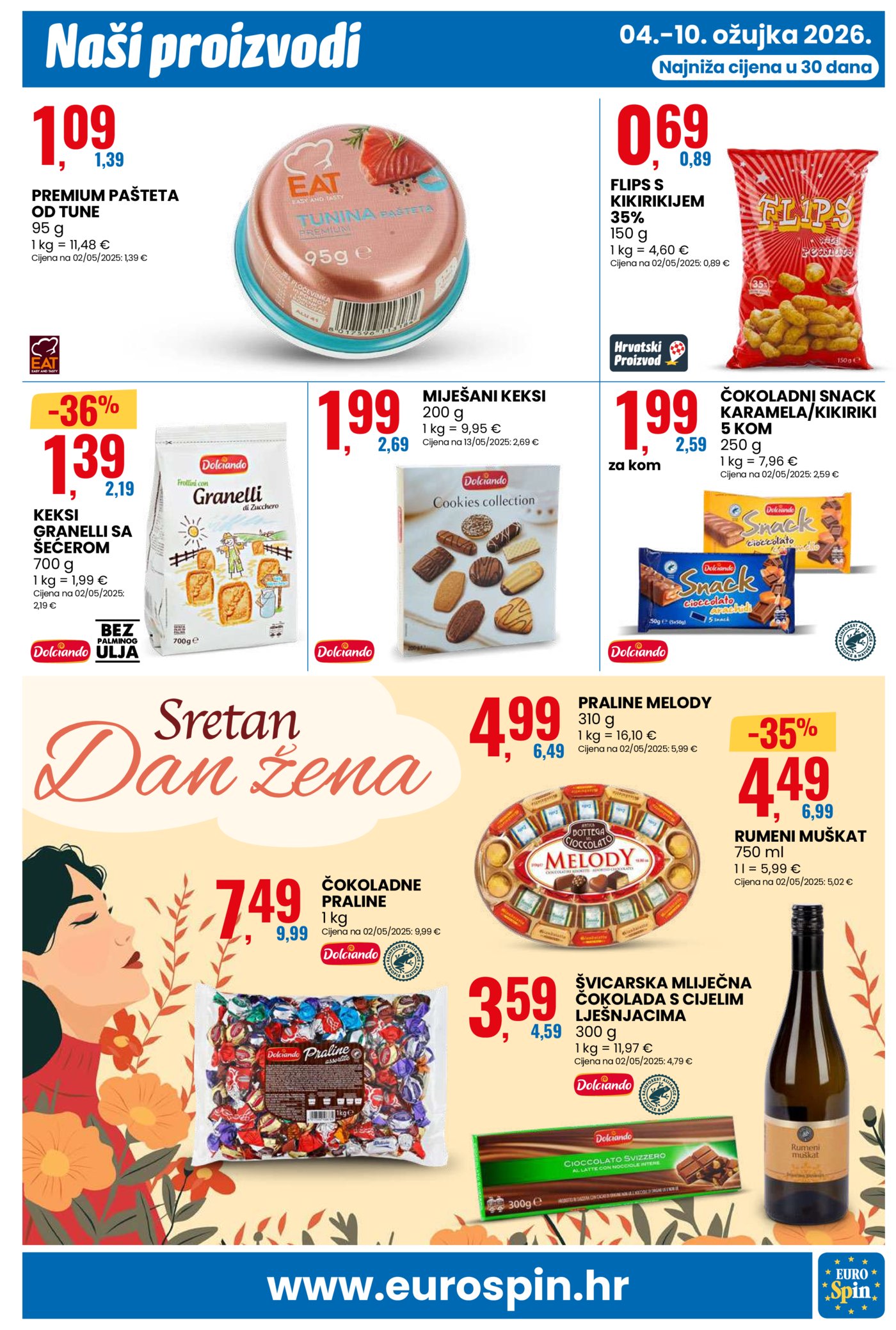 Eurospin katalog Akcija 11.03.-17.03.2026.