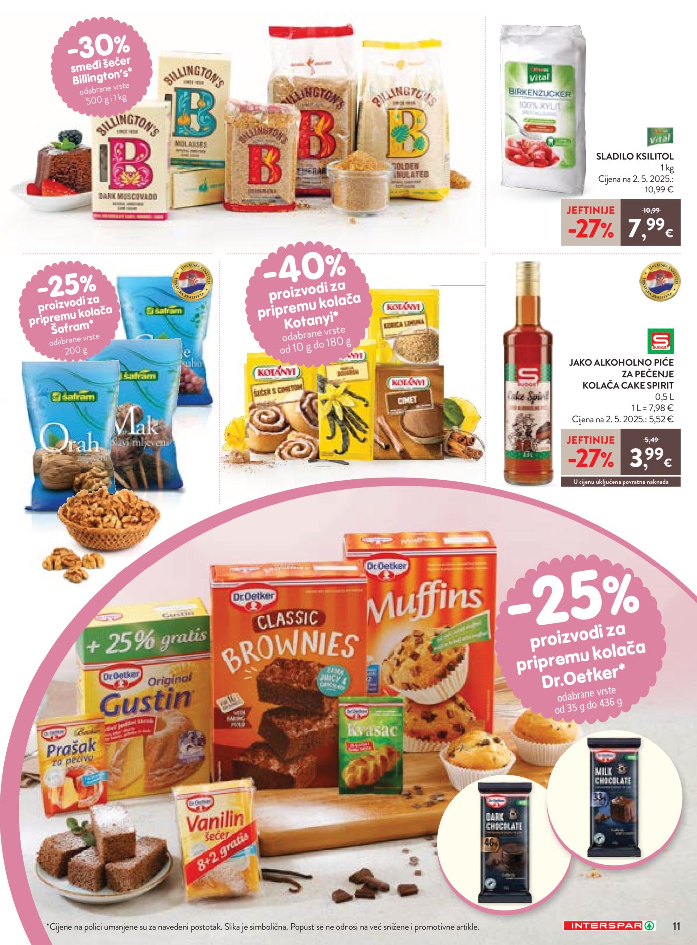 INTERSPAR Vrijeme je za Kolače 12.03.-04.04.2026.