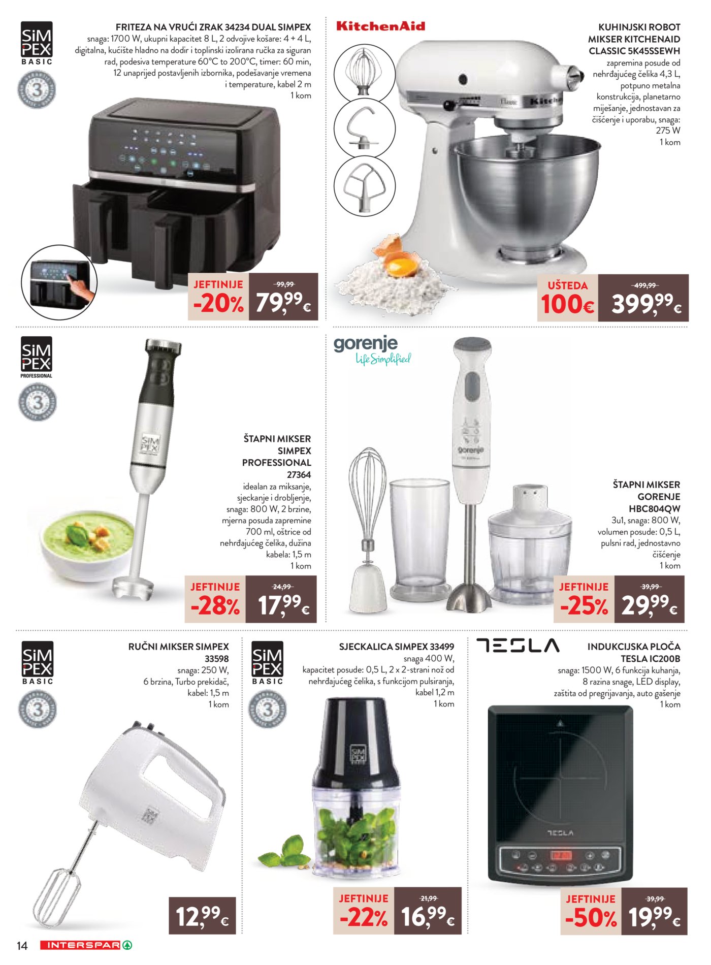 INTERSPAR Vrijeme je za Kolače 12.03.-04.04.2026.