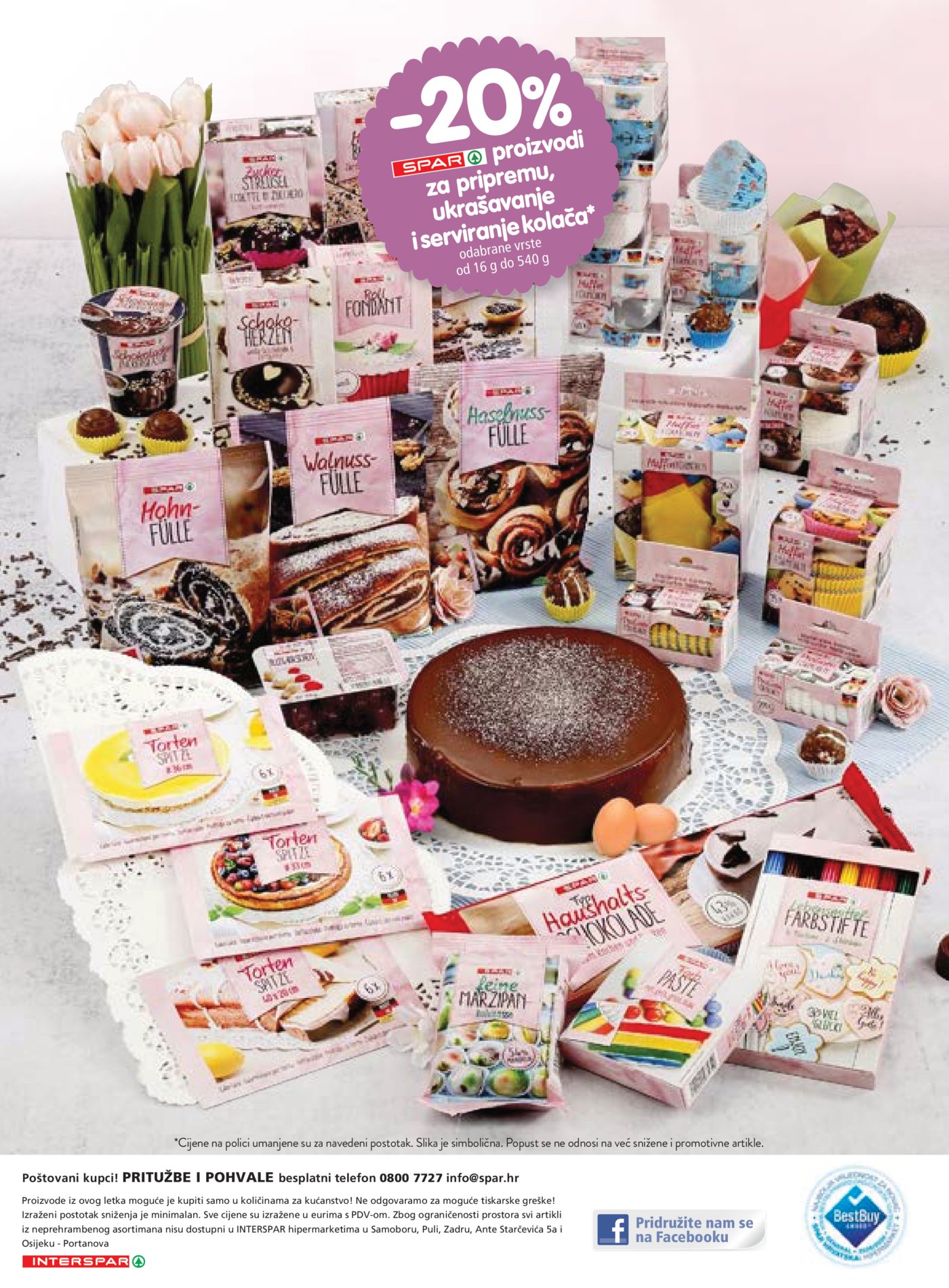 INTERSPAR Vrijeme je za Kolače 12.03.-04.04.2026.