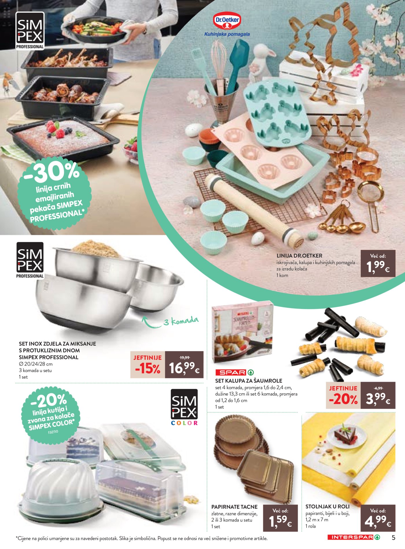 INTERSPAR Vrijeme je za Kolače 12.03.-04.04.2026.