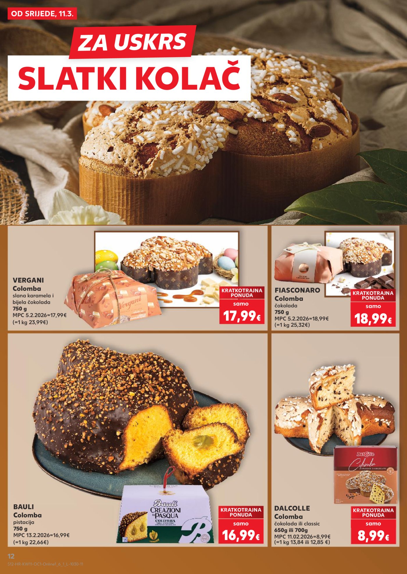 Kaufland katakig Robne Marke 11.03.-17.03.2026.