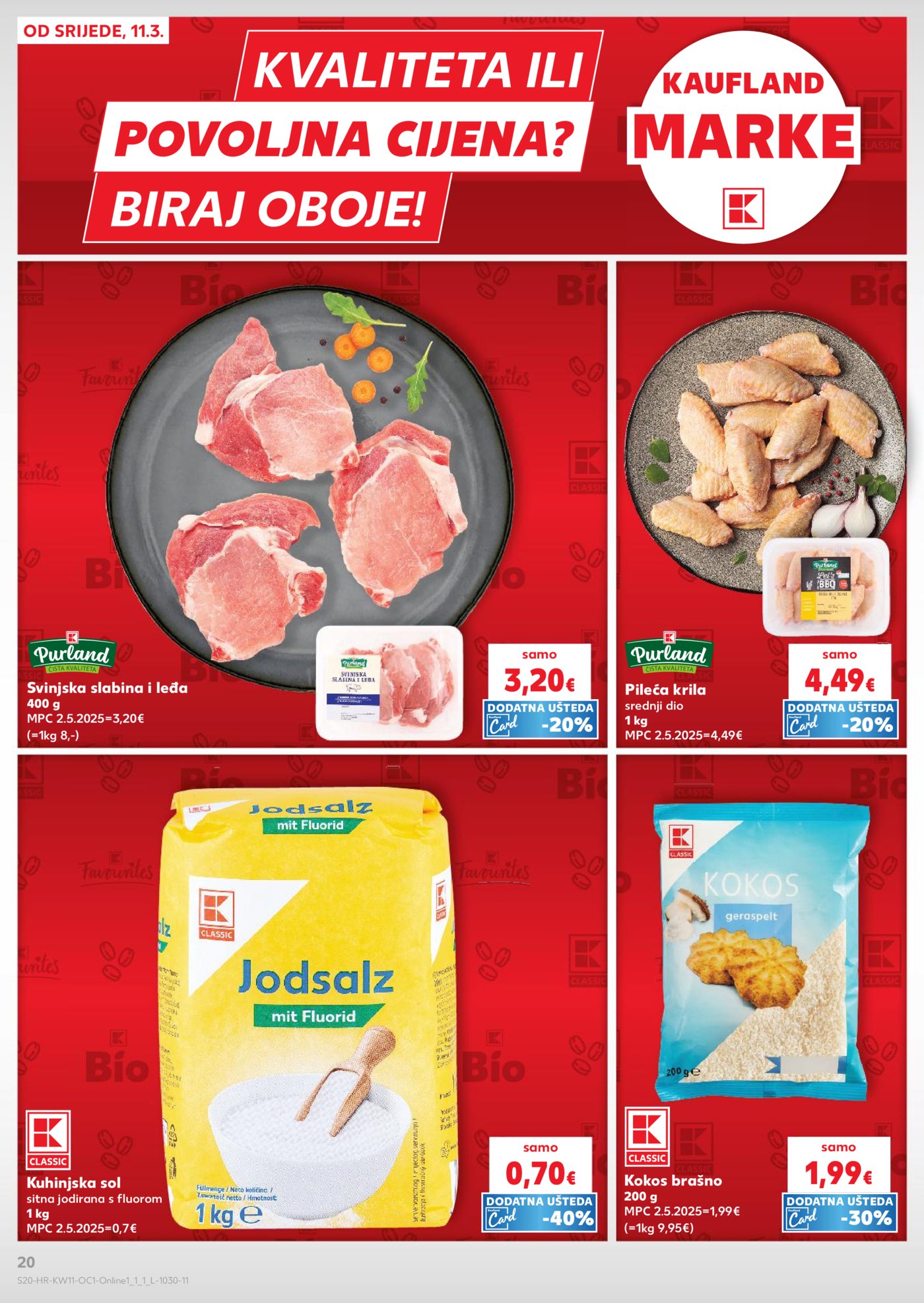 Kaufland katakig Robne Marke 11.03.-17.03.2026.