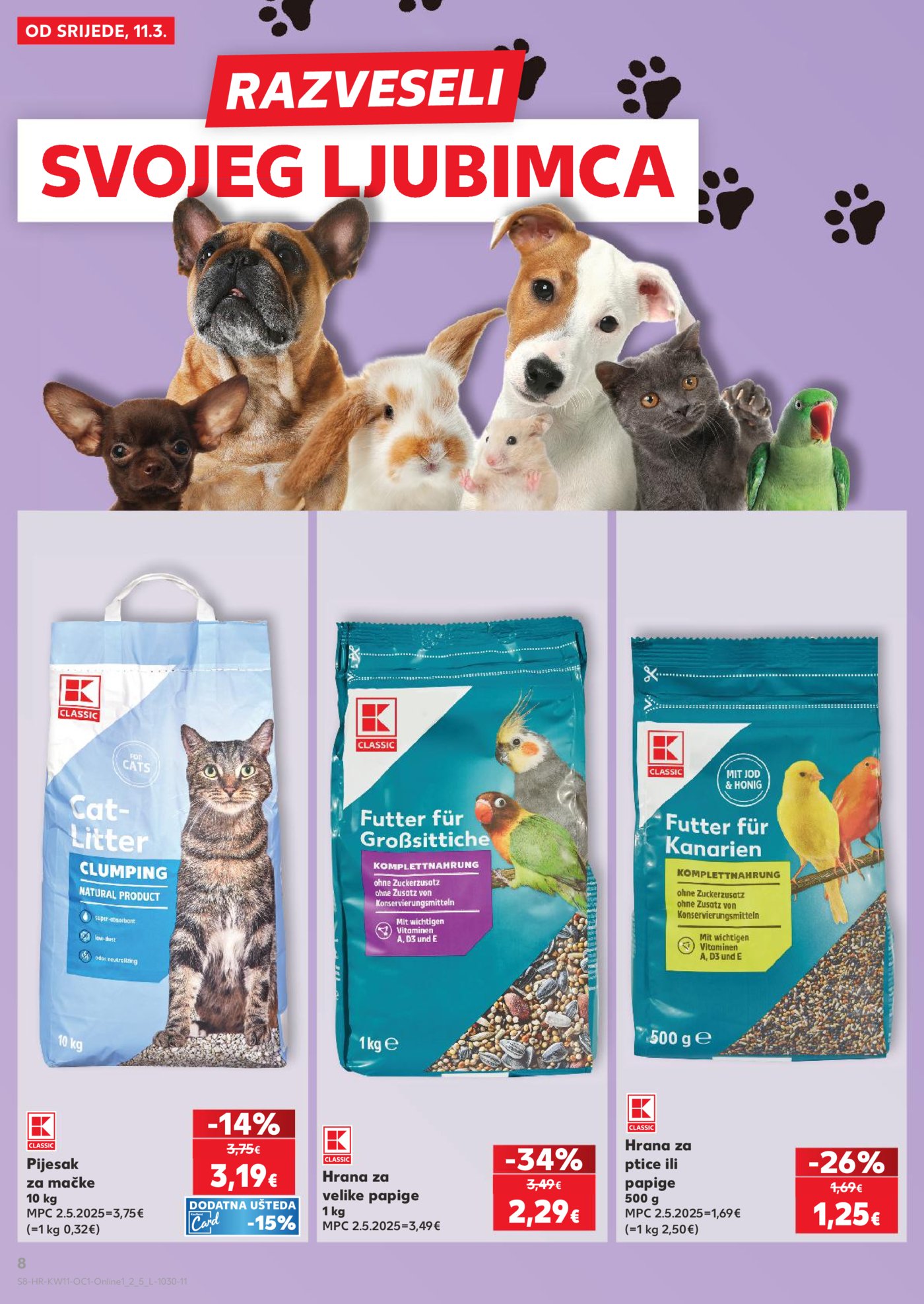 Kaufland katakig Robne Marke 11.03.-17.03.2026.