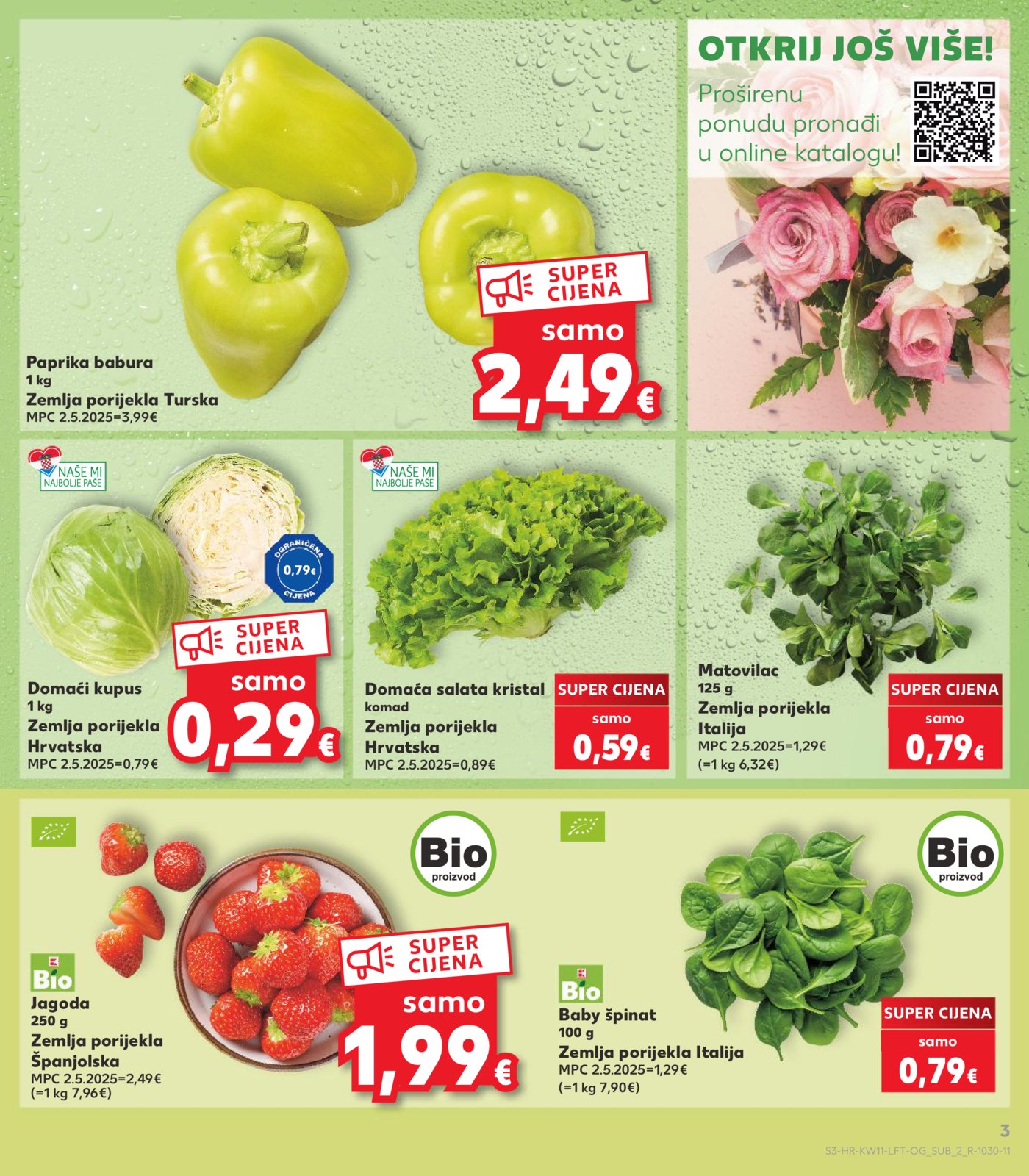 Kaufland katalog Akcija 11.03.-17.03.2026. Odabrane poslovnice