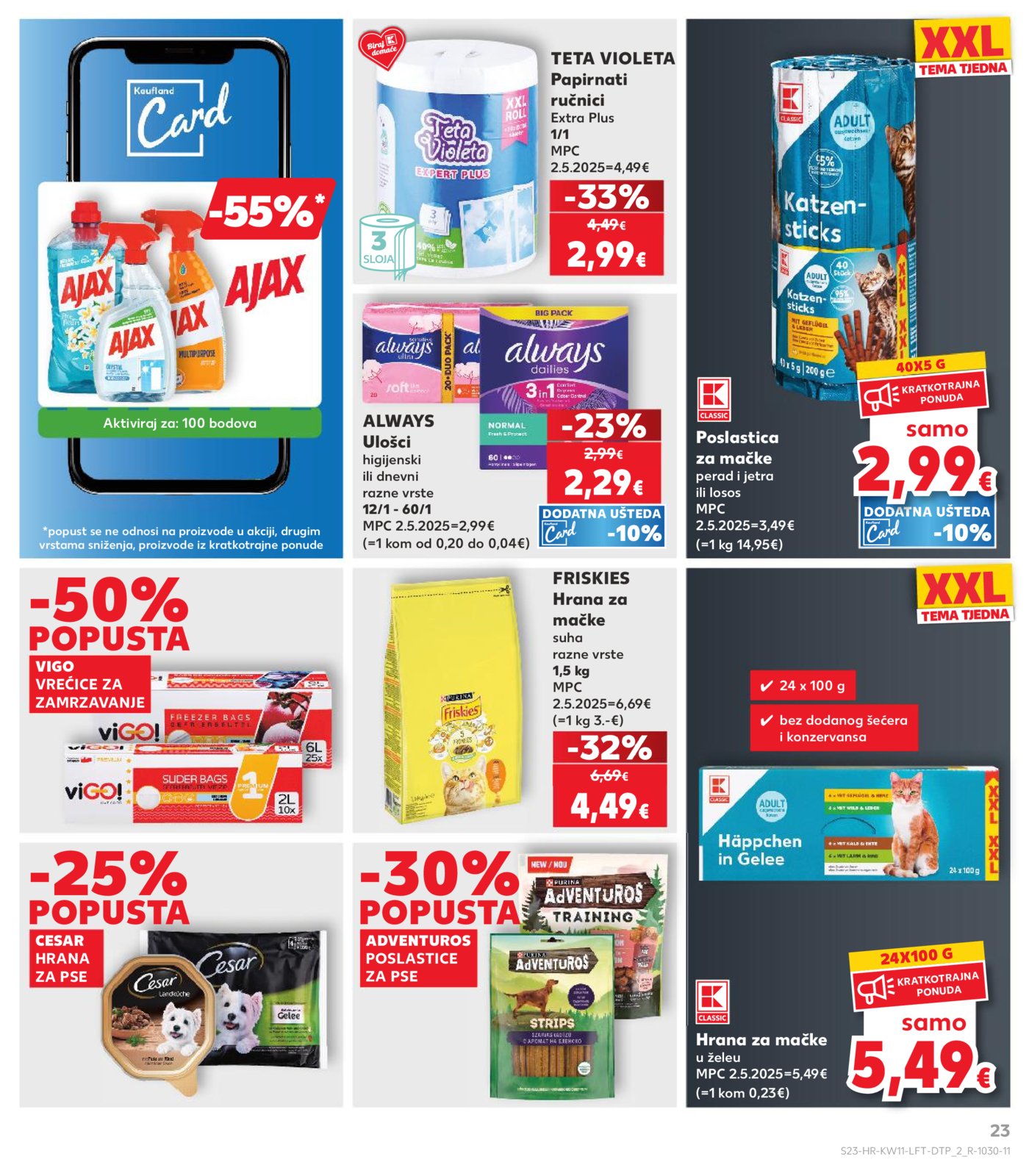 Kaufland katalog Akcija 11.03.-17.03.2026. Odabrane poslovnice
