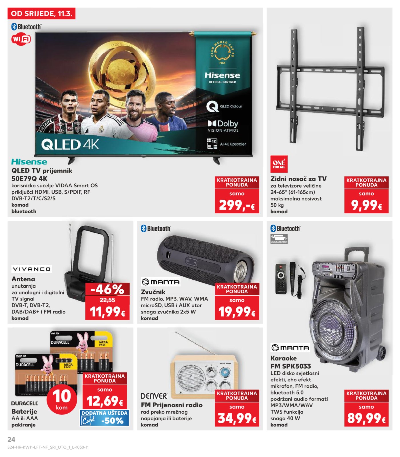 Kaufland katalog Akcija 11.03.-17.03.2026. Odabrane poslovnice