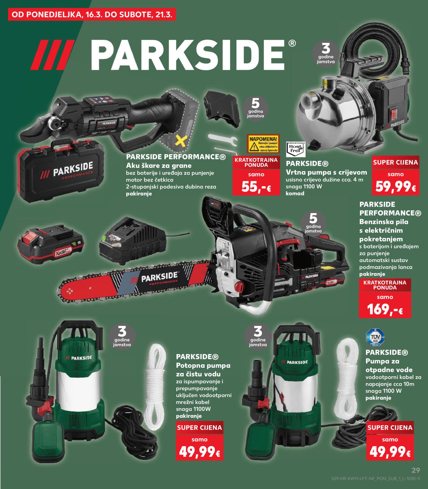 Kaufland katalog Akcija 11.03.-17.03.2026. Odabrane poslovnice