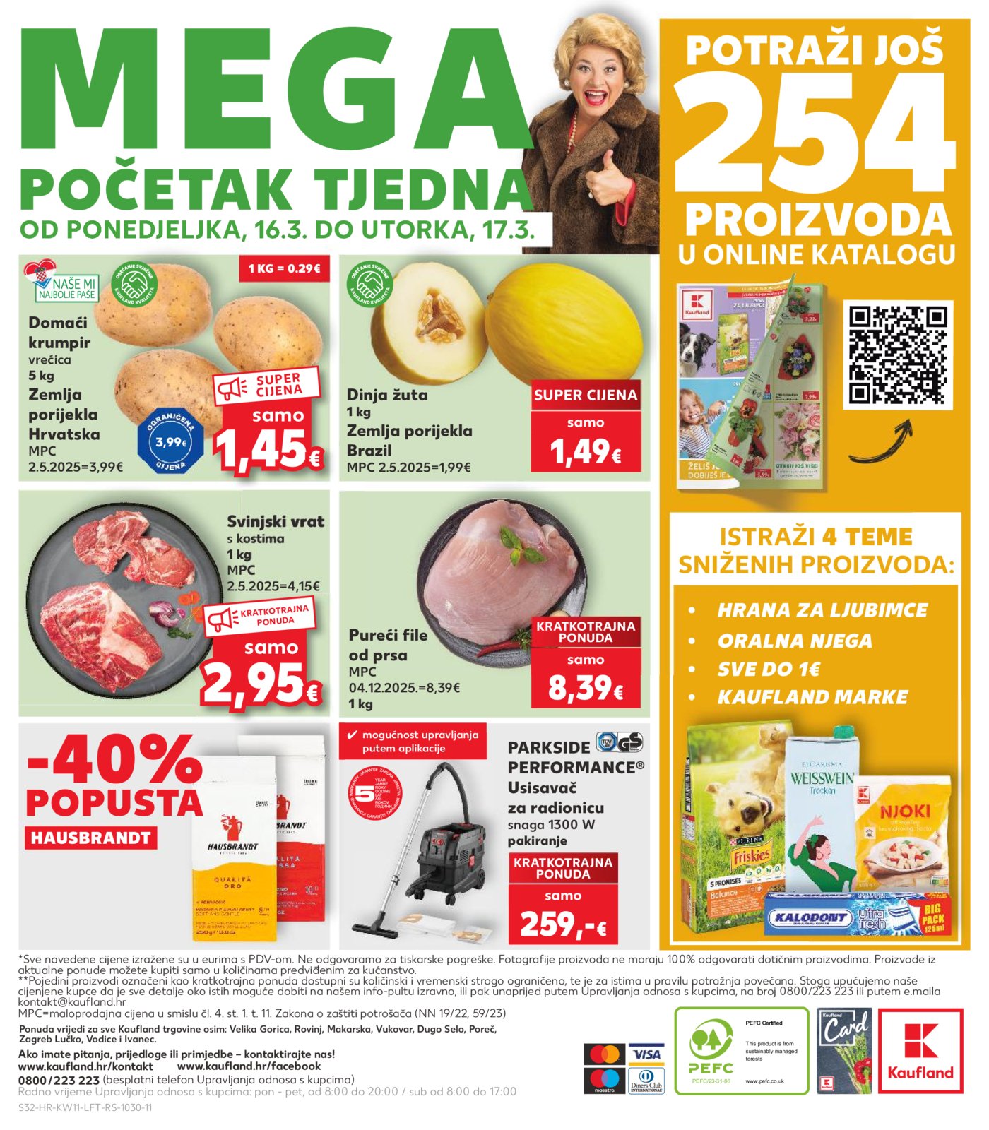 Kaufland katalog Akcija 11.03.-17.03.2026. Odabrane poslovnice