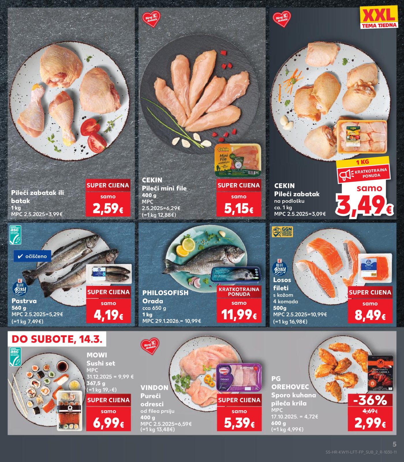 Kaufland katalog Akcija 11.03.-17.03.2026. Odabrane poslovnice