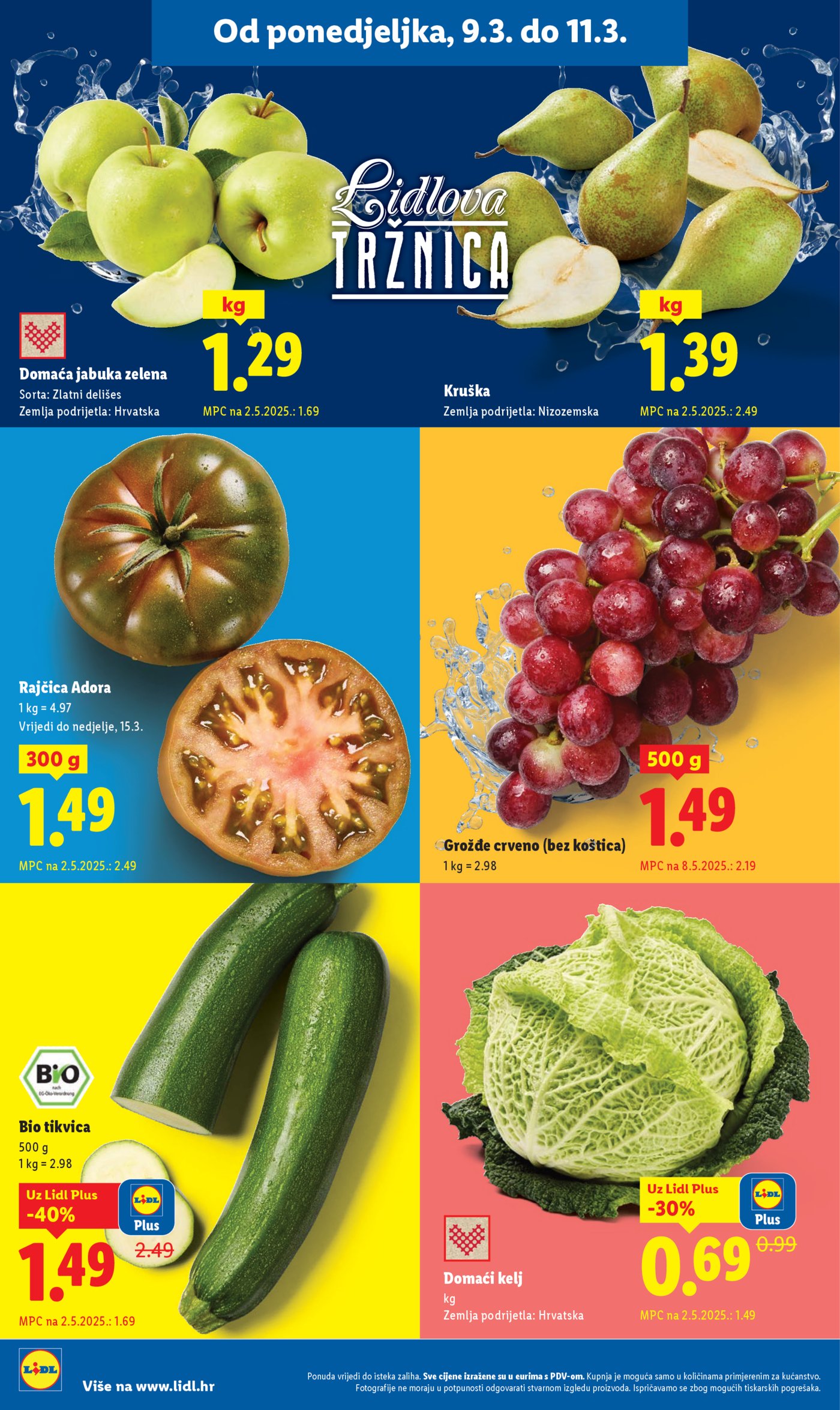 Lidl katalog Super ponuda od ponedjeljka 09.03. - 15.03.2026.