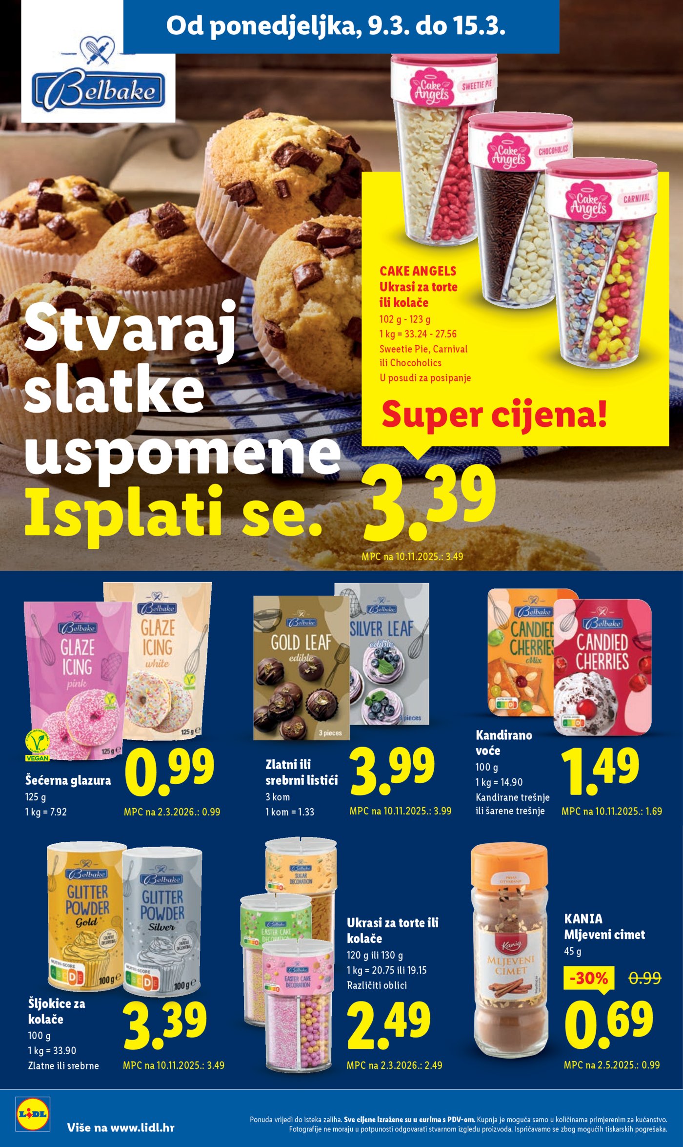 Lidl katalog Super ponuda od ponedjeljka 09.03. - 15.03.2026.