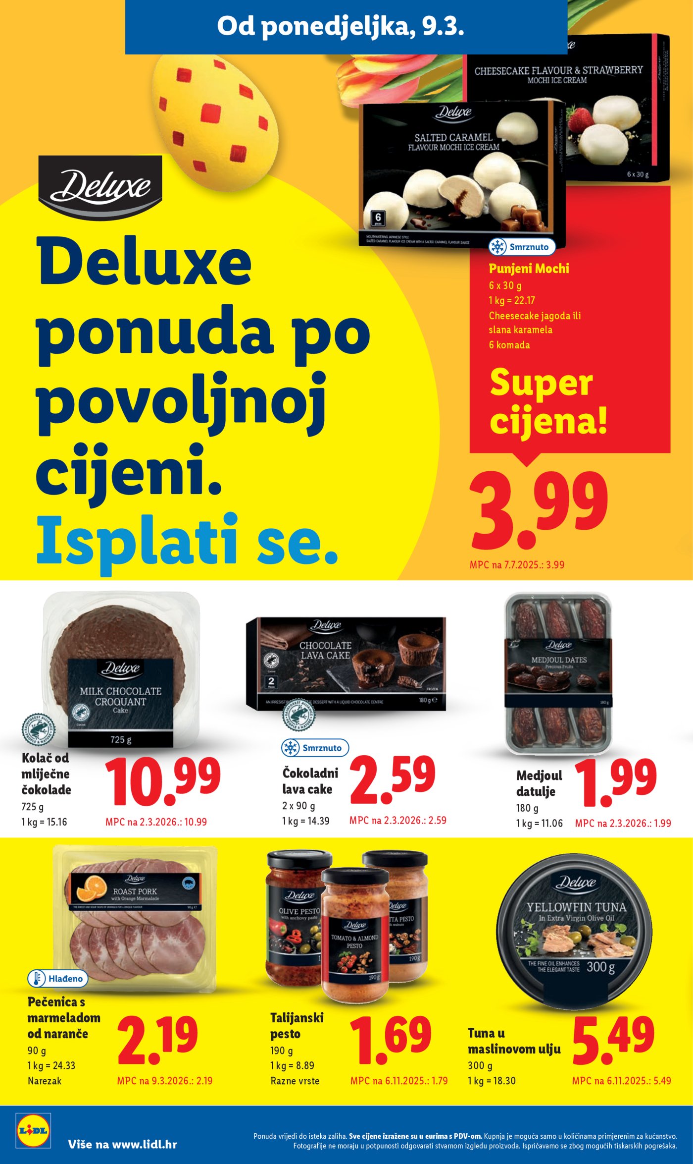 Lidl katalog Super ponuda od ponedjeljka 09.03. - 15.03.2026.