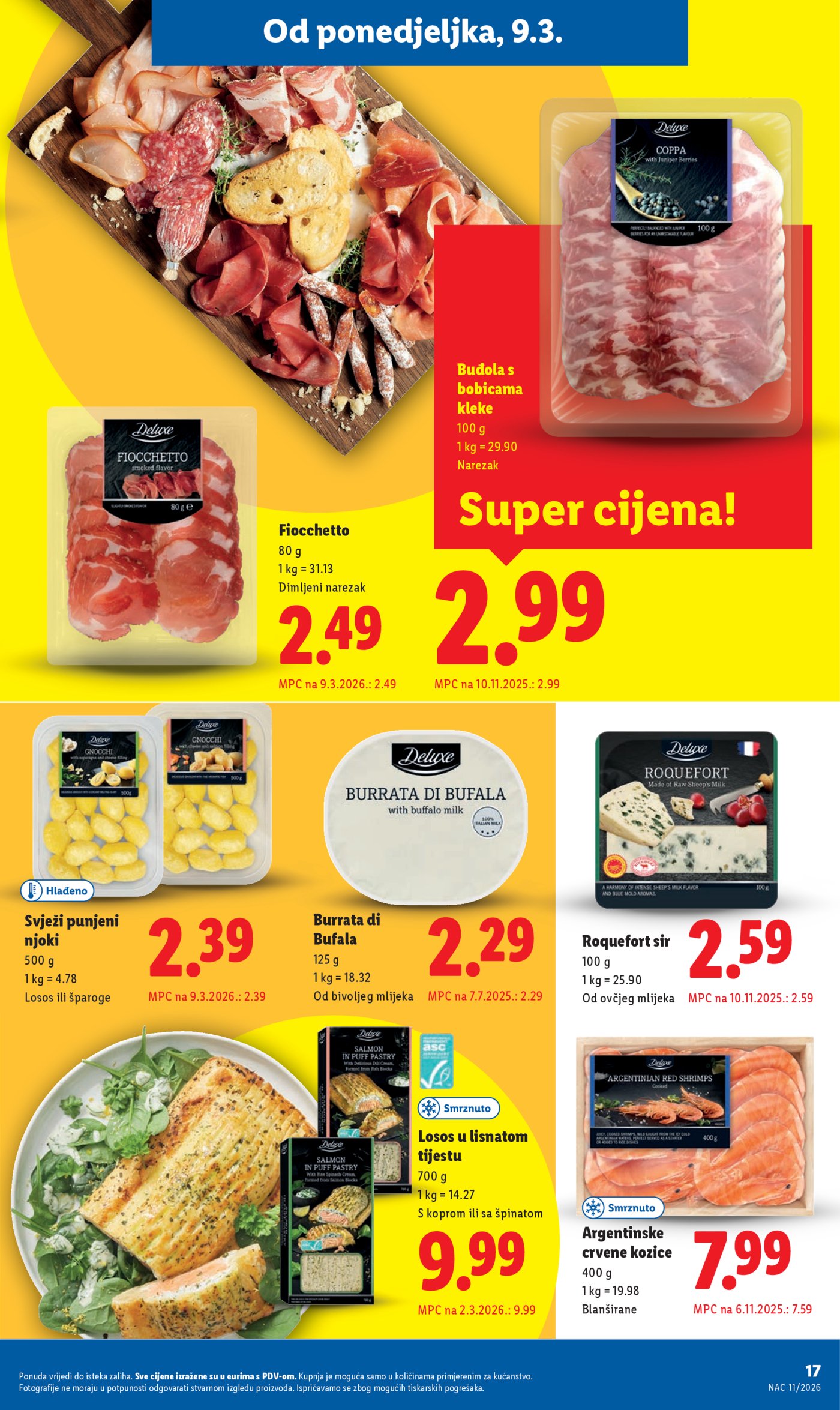 Lidl katalog Super ponuda od ponedjeljka 09.03. - 15.03.2026.