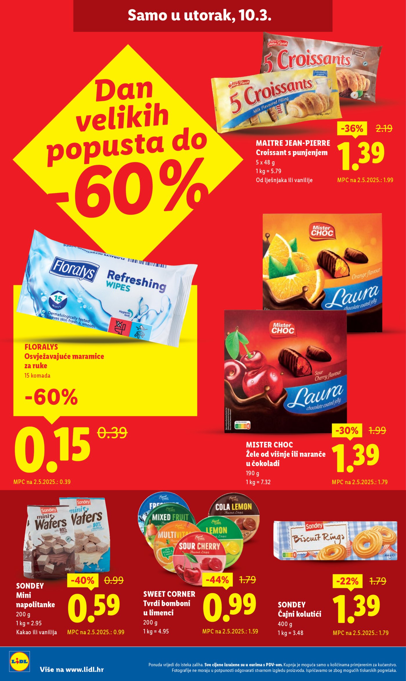 Lidl katalog Super ponuda od ponedjeljka 09.03. - 15.03.2026.